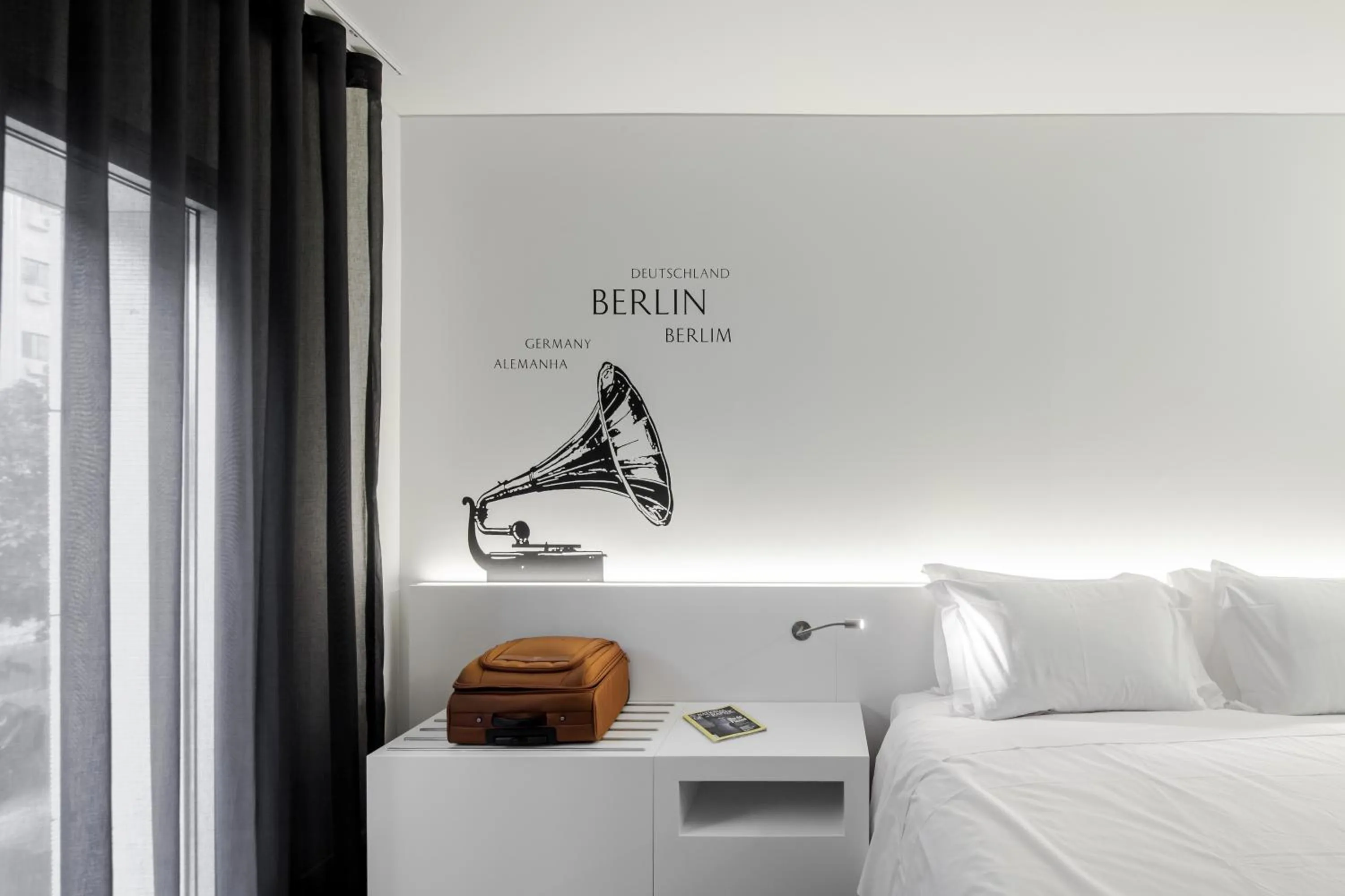 Bed in Hotel 3K Europa