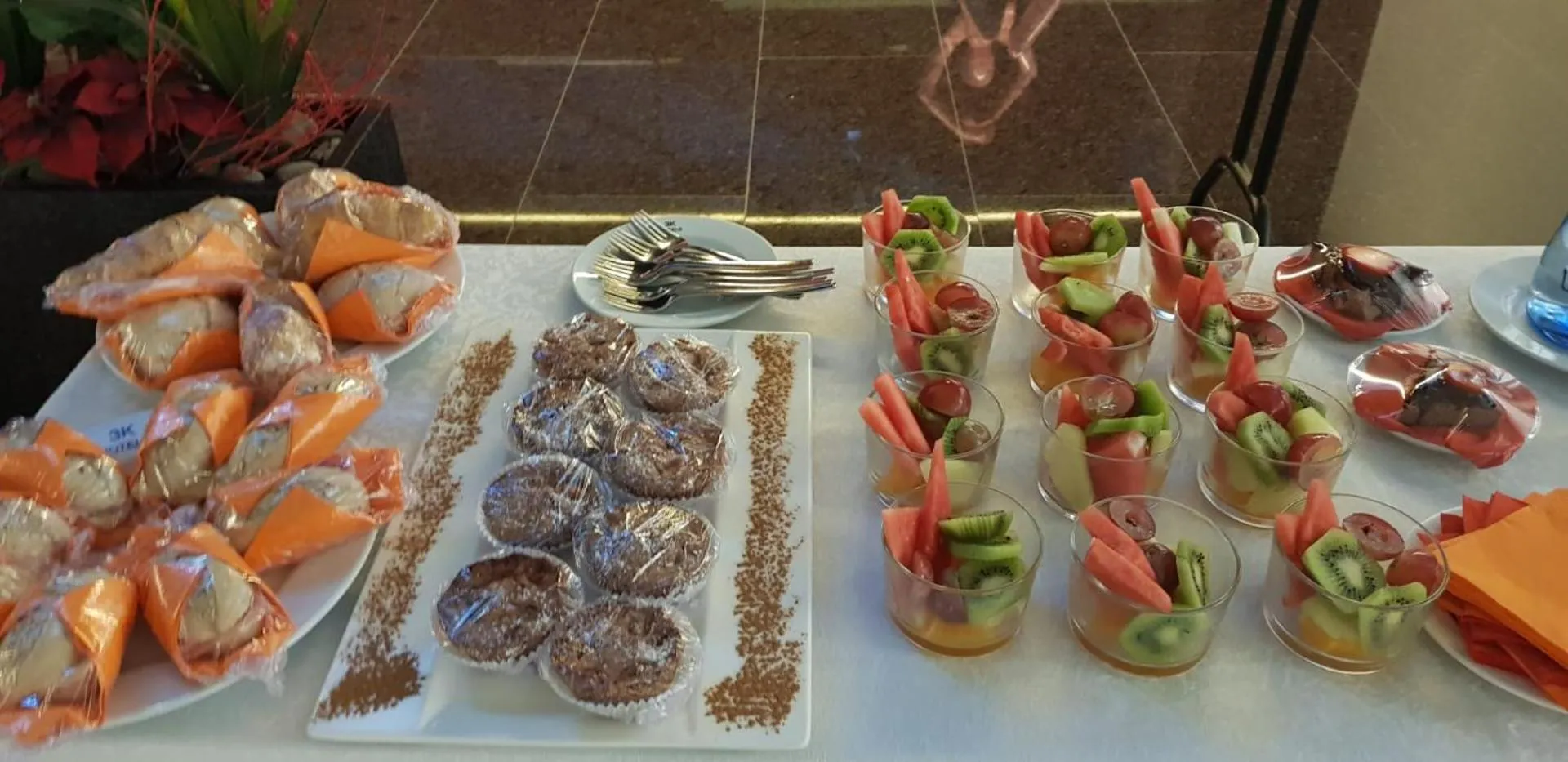 Restaurant/places to eat in Hotel 3K Europa