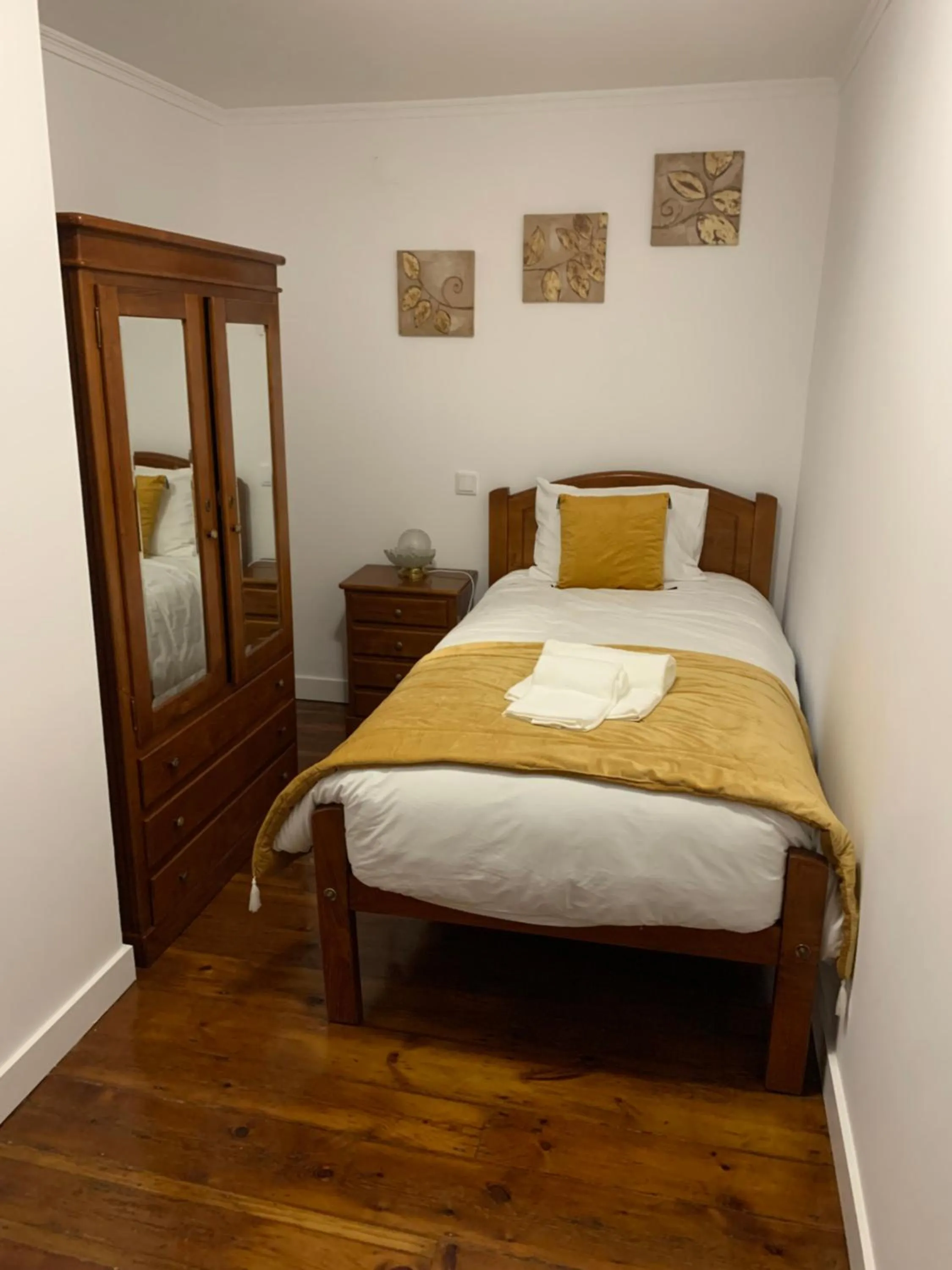 Bed in A Portuguesa Guest House