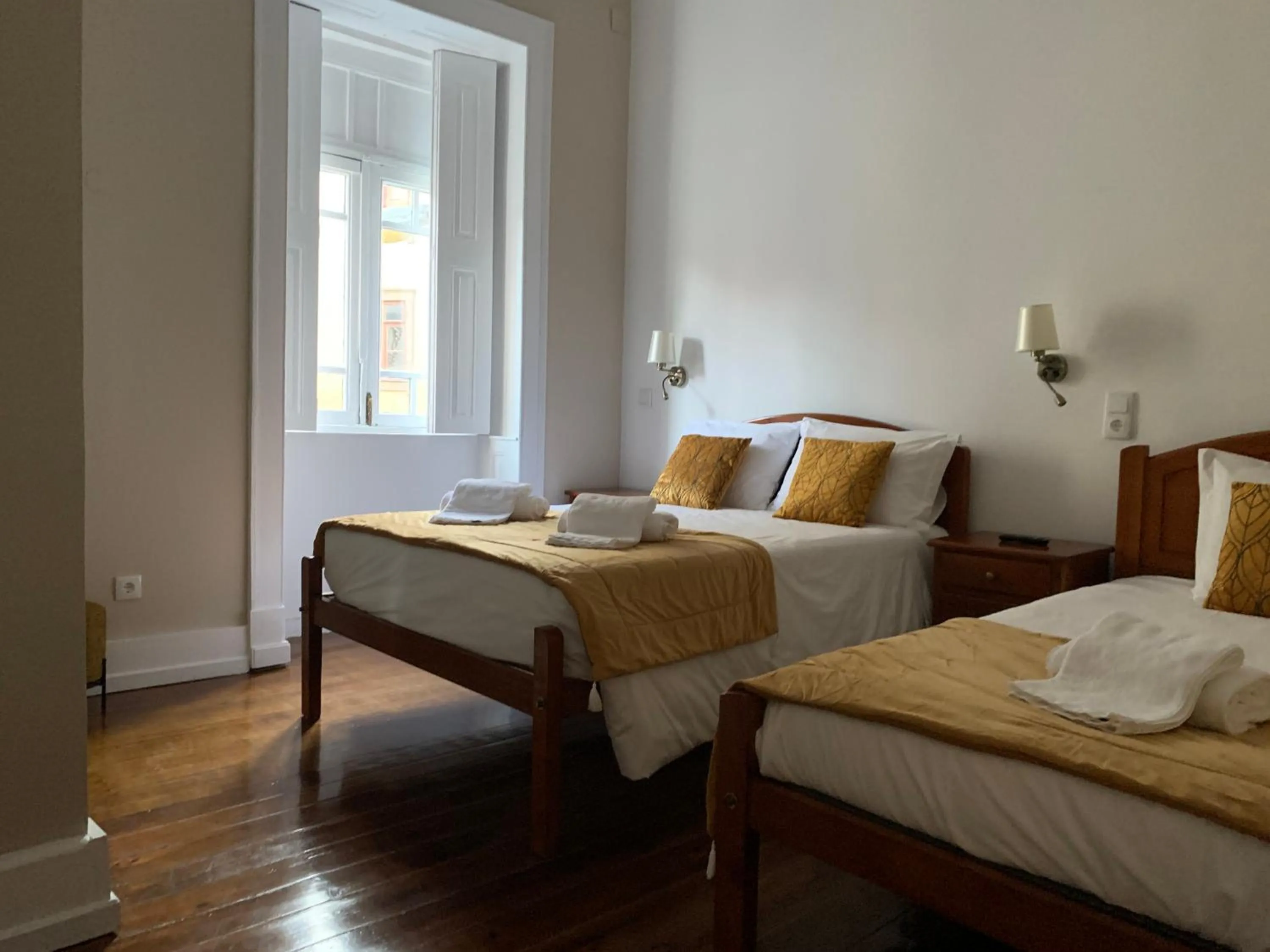 Bed in A Portuguesa Guest House