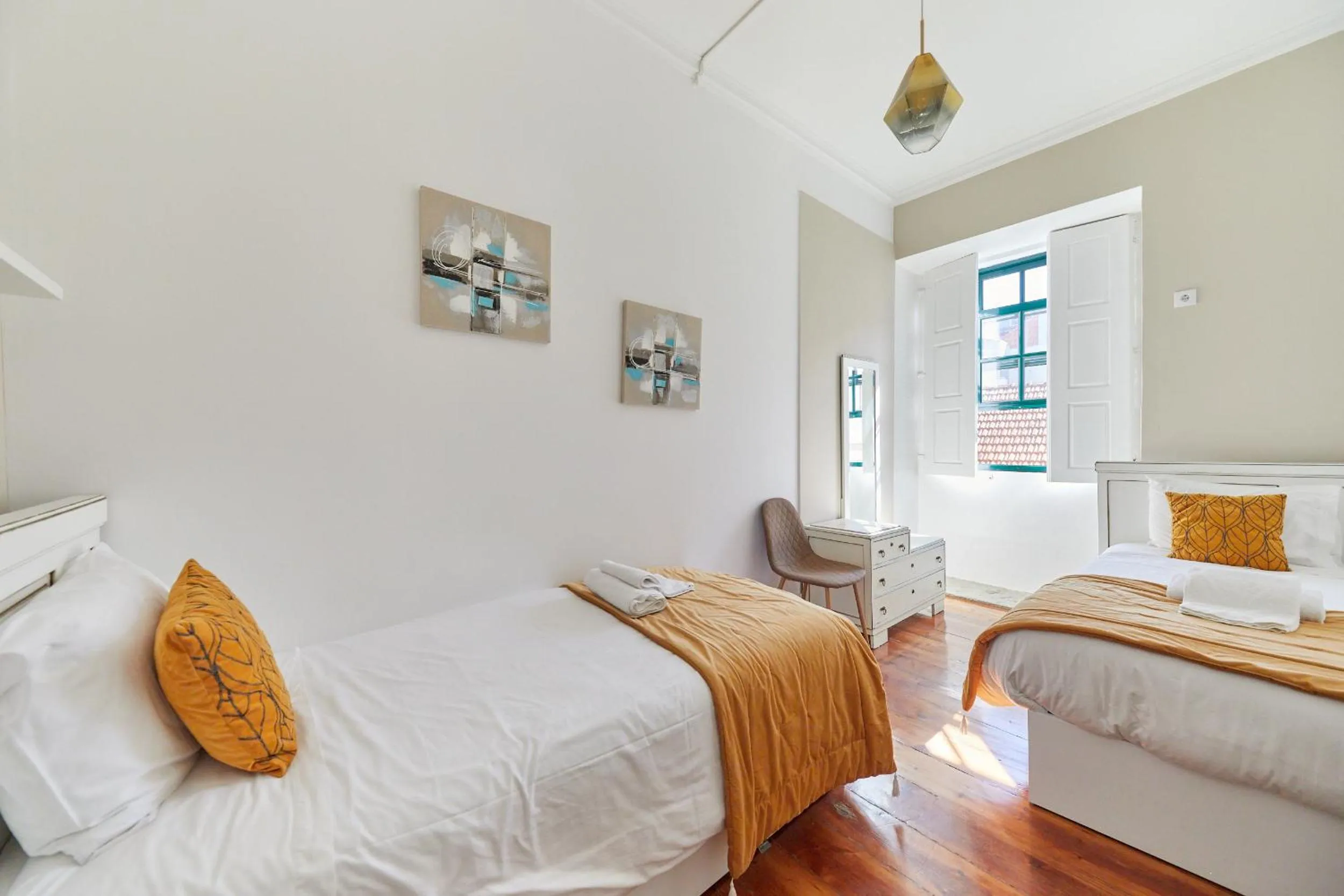 Bed in A Portuguesa Guest House