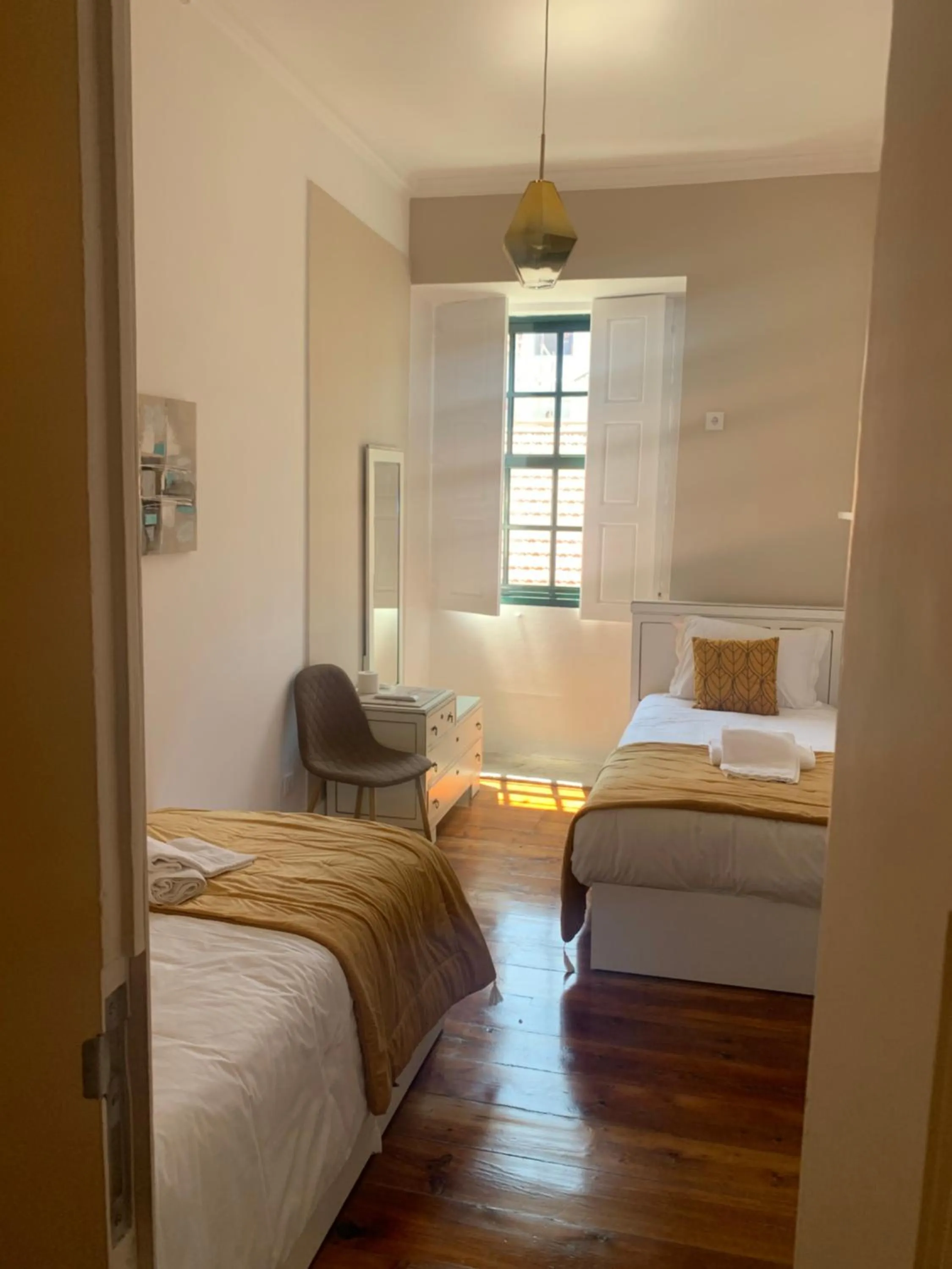 Bed in A Portuguesa Guest House