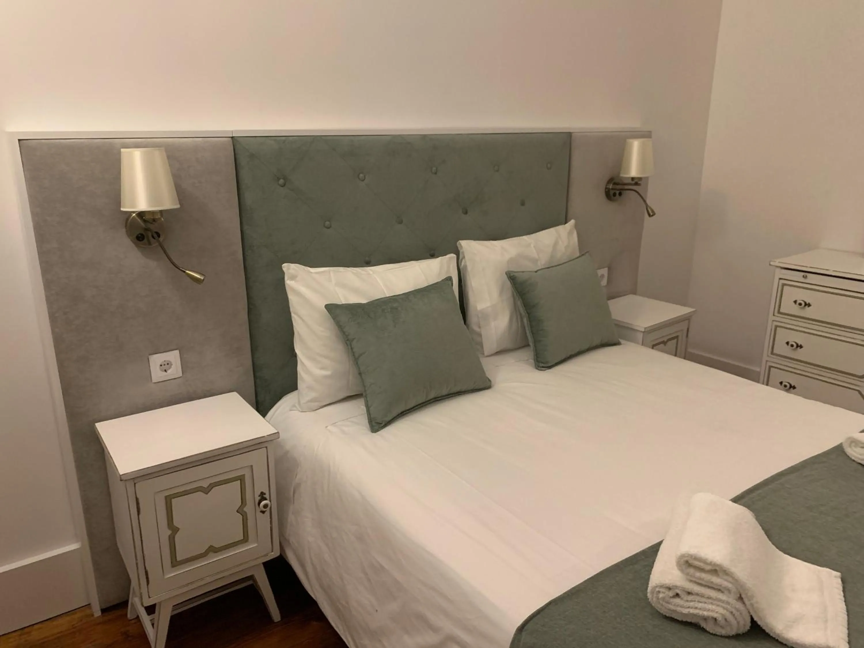 Bed in A Portuguesa Guest House