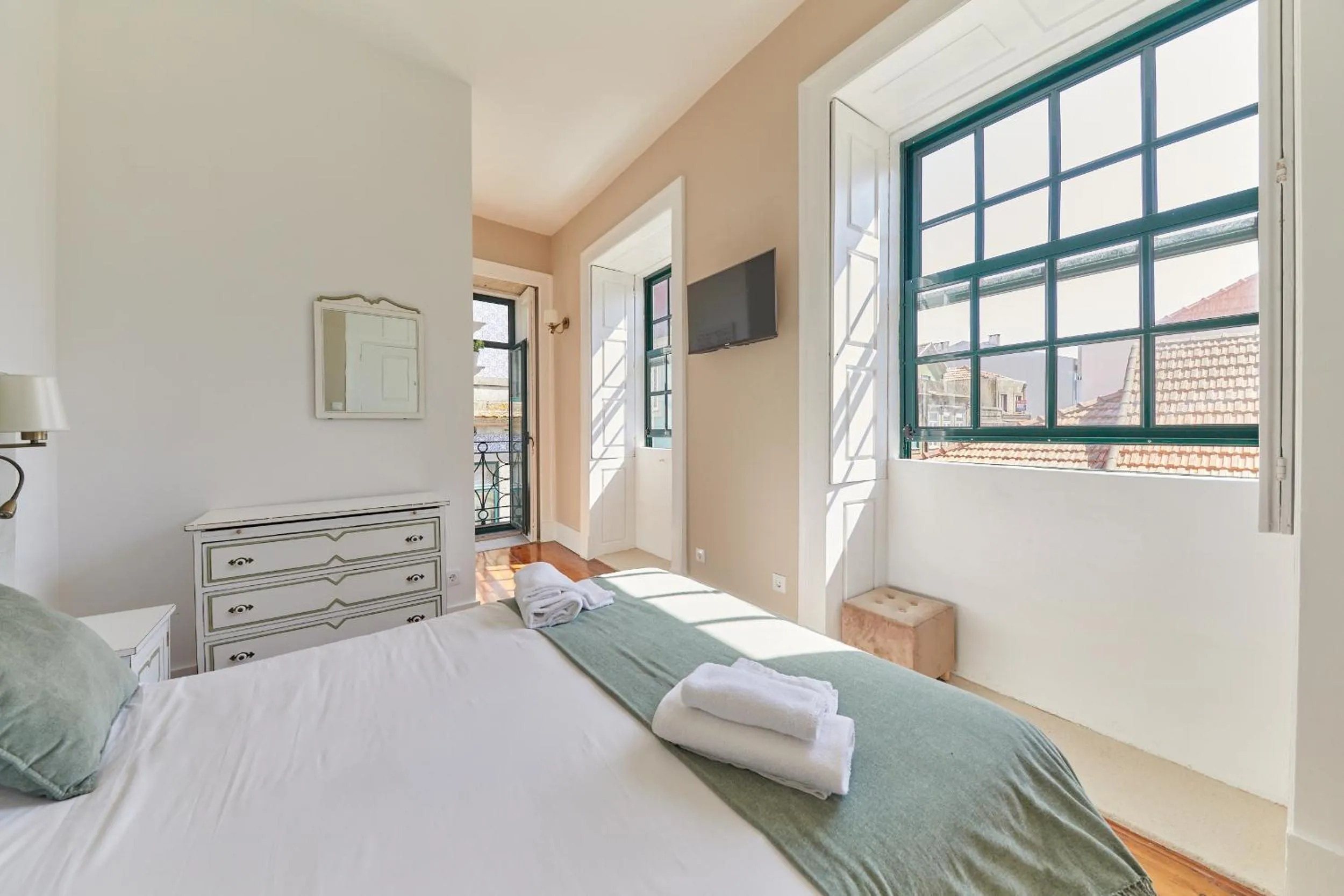 Bed in A Portuguesa Guest House