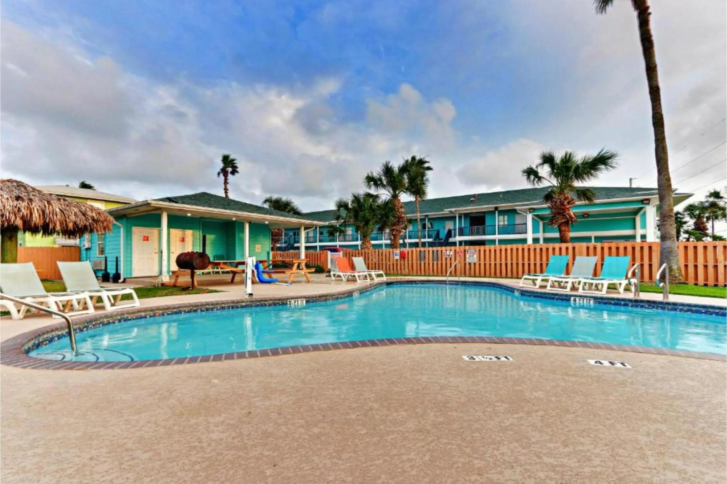 Swimming pool in The Island Hotel Near Beach Port Aransas