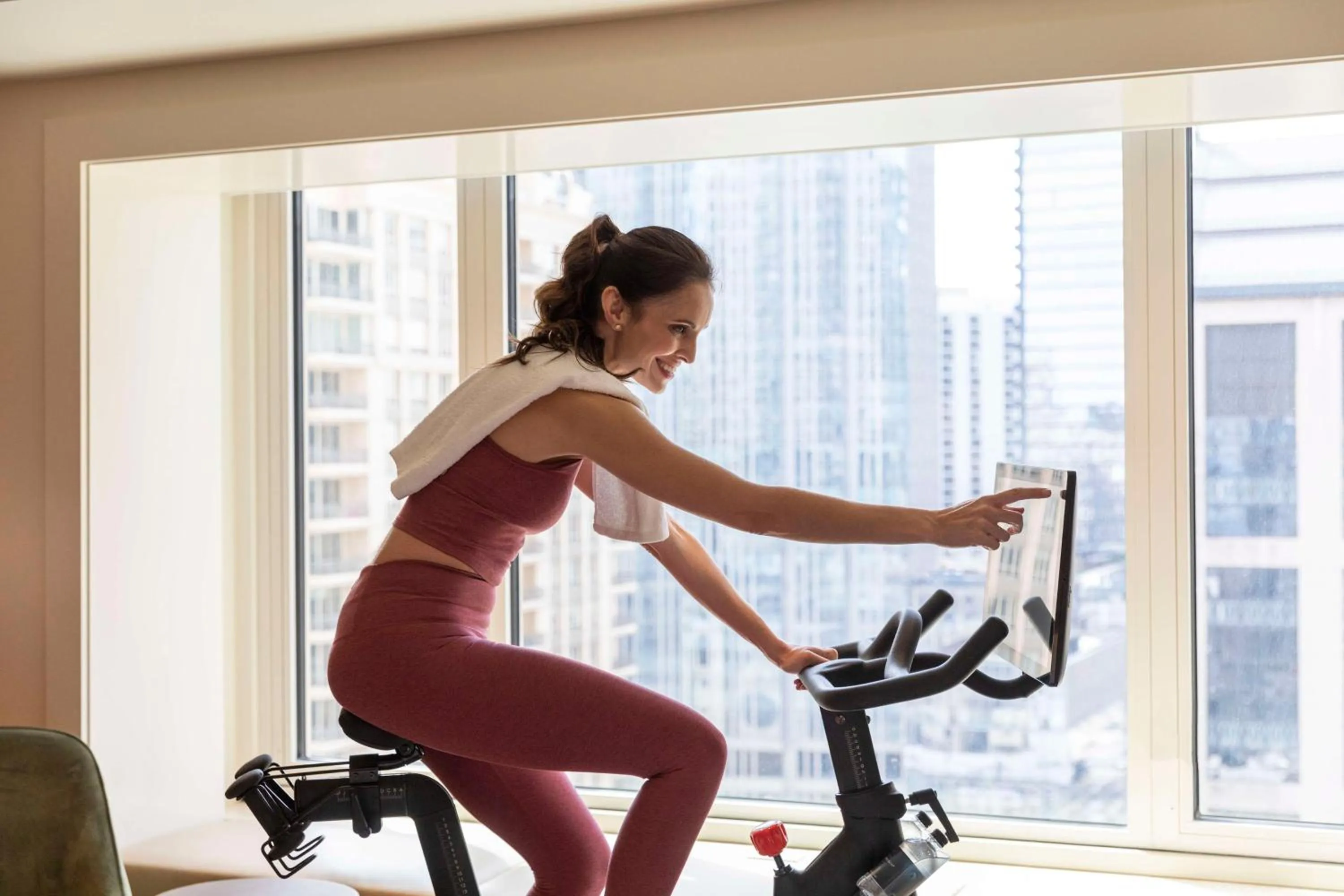 Fitness centre/facilities in Park Hyatt Chicago