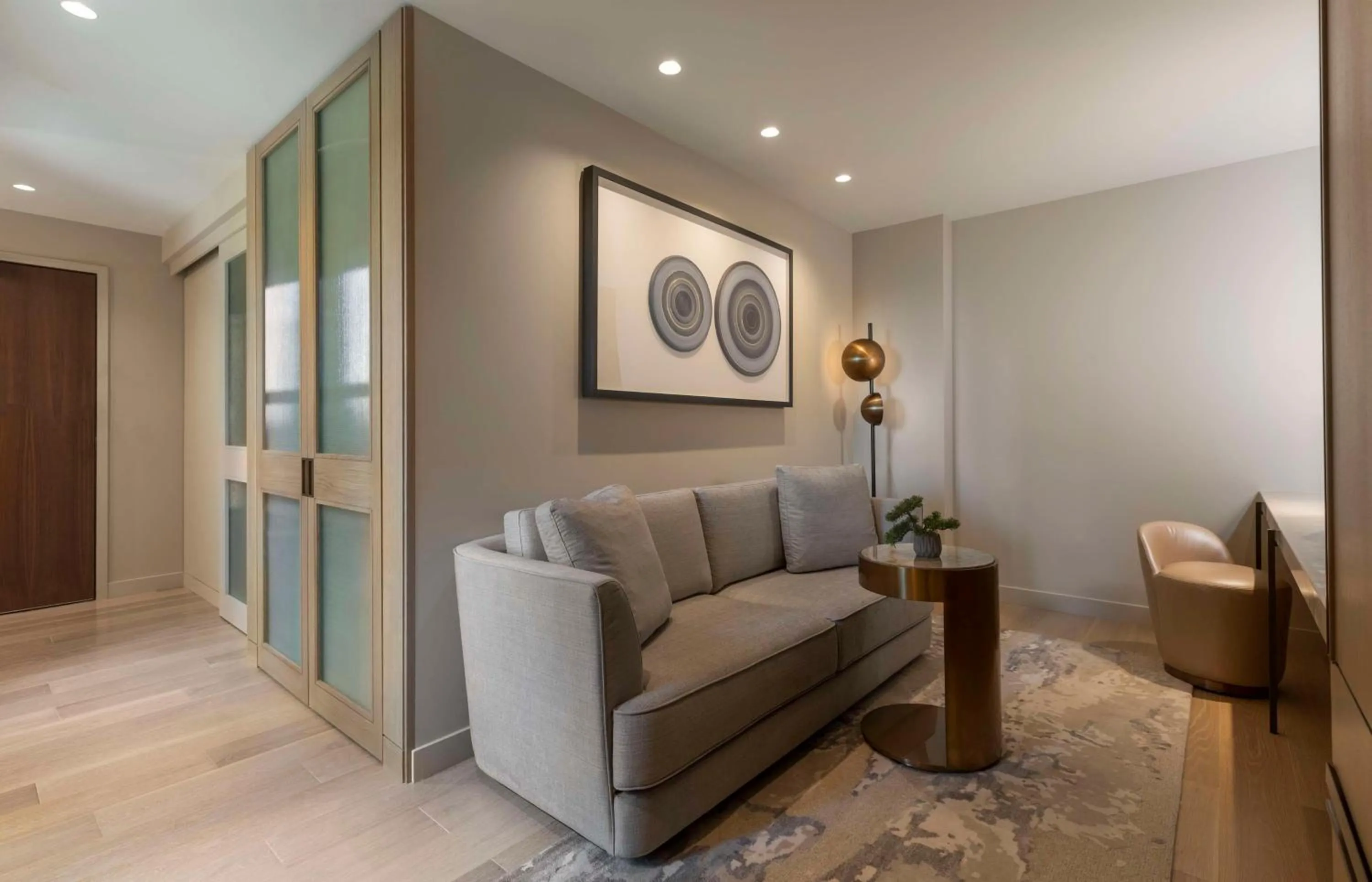 Living room in Park Hyatt Chicago