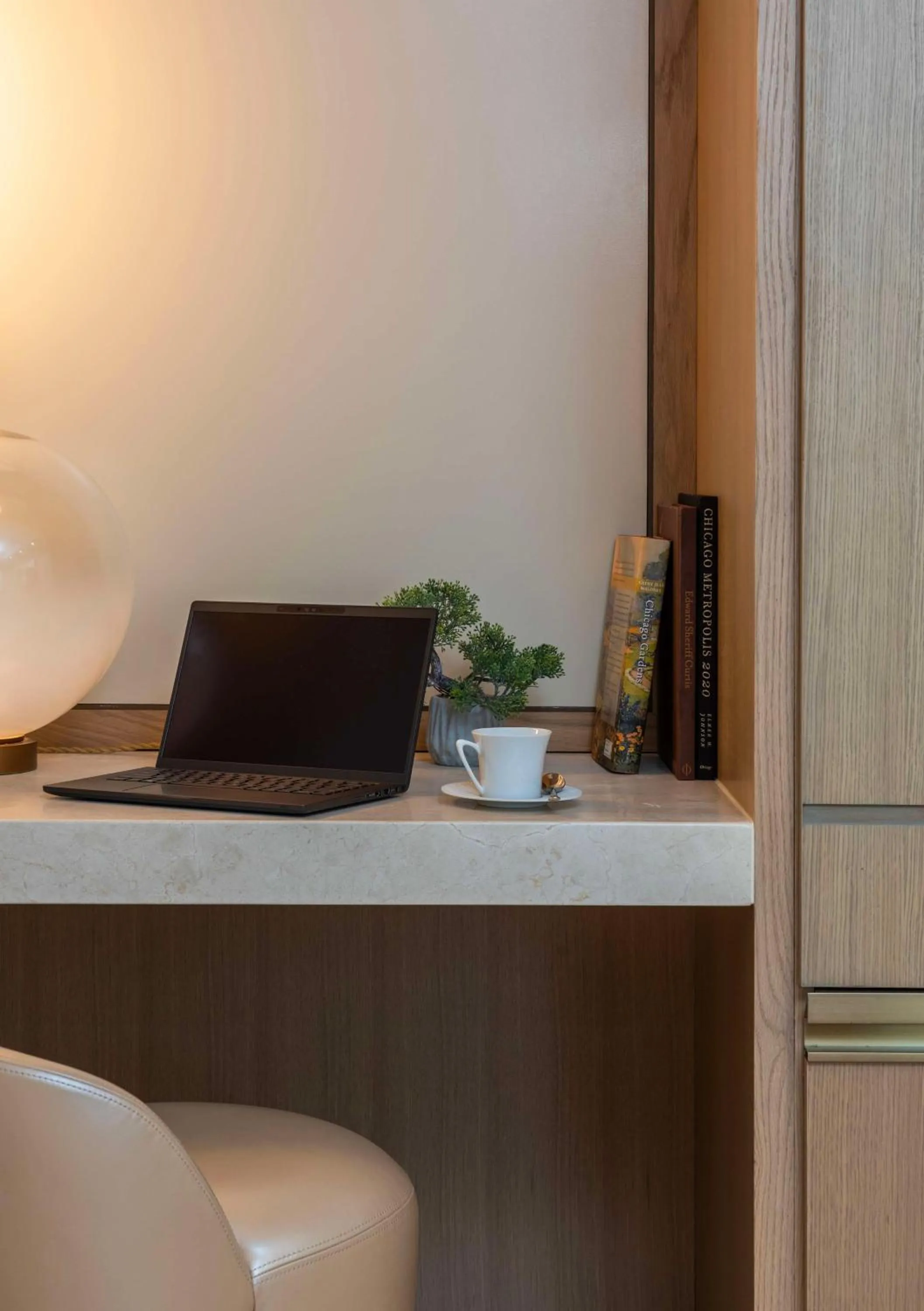 Decorative detail in Park Hyatt Chicago