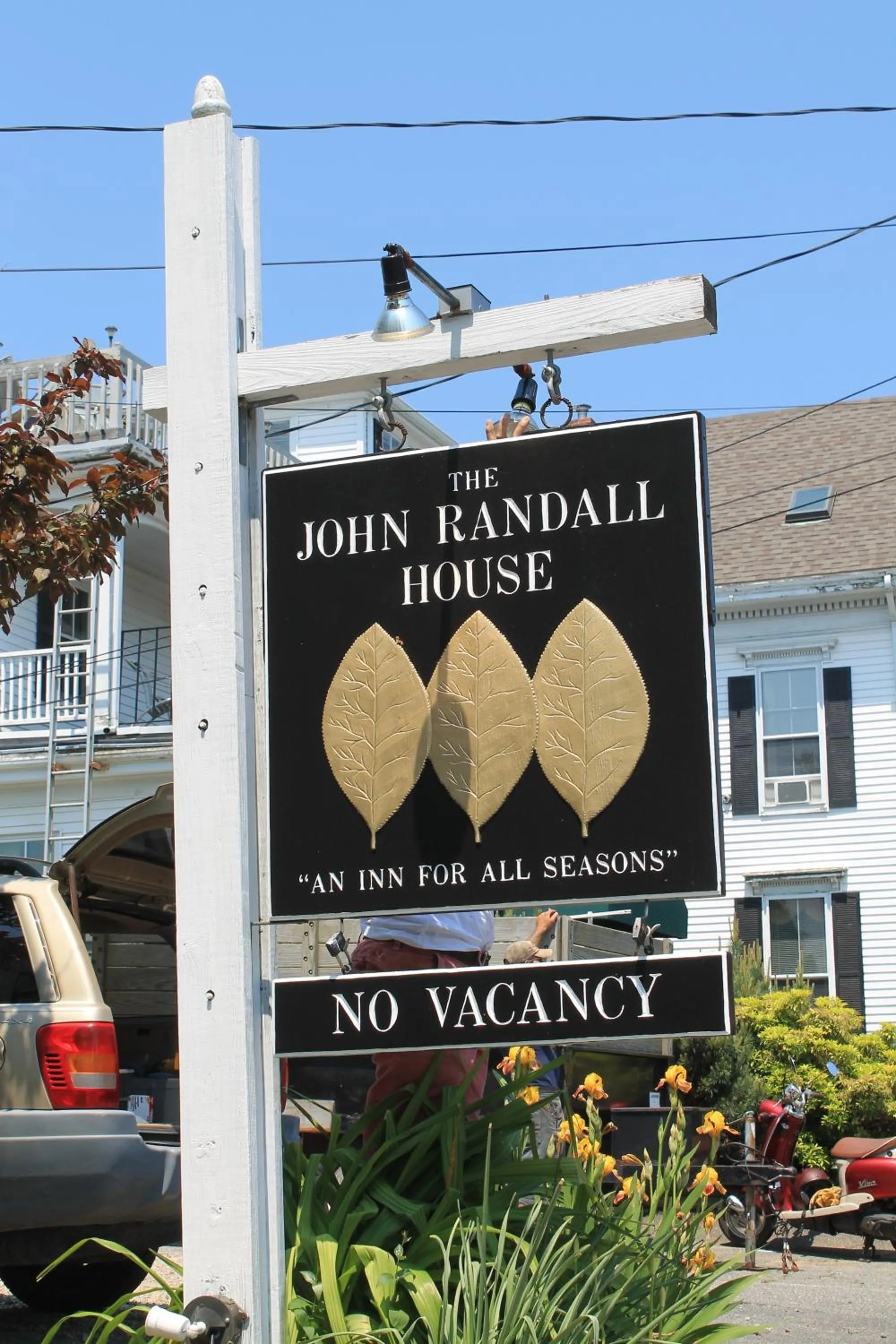 Property logo or sign in The John Randall House