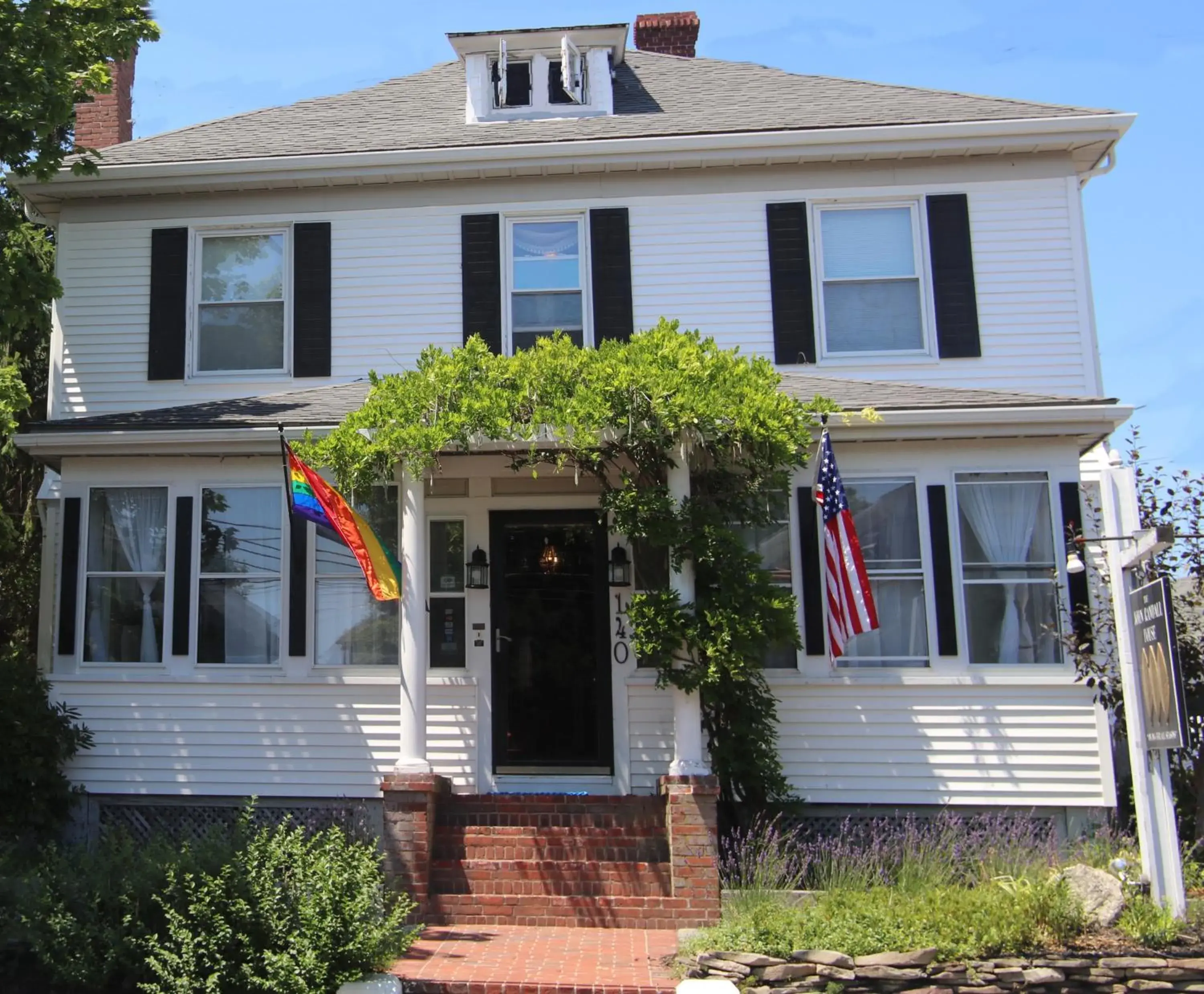 The John Randall House The John Randall House