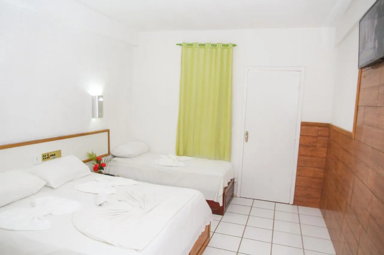 Bed in Garça Branca Praia Hotel