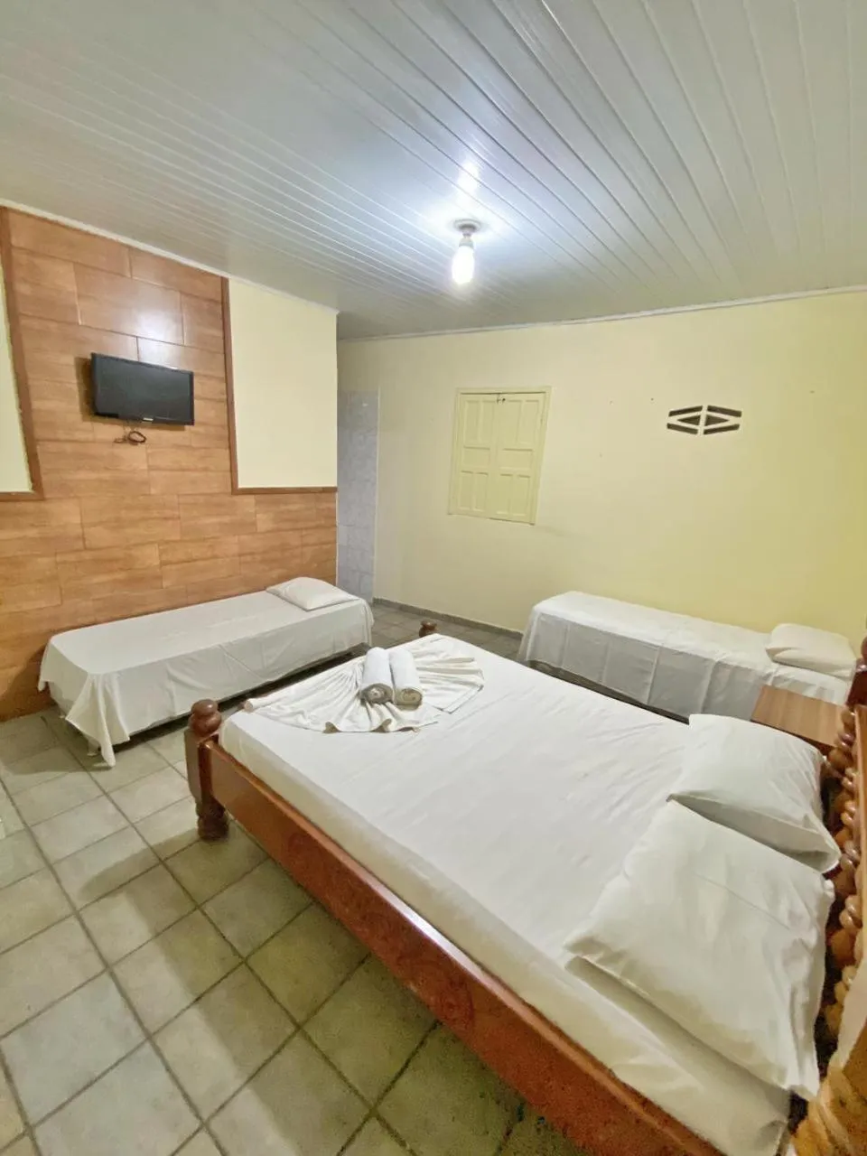 Bed in Garça Branca Praia Hotel