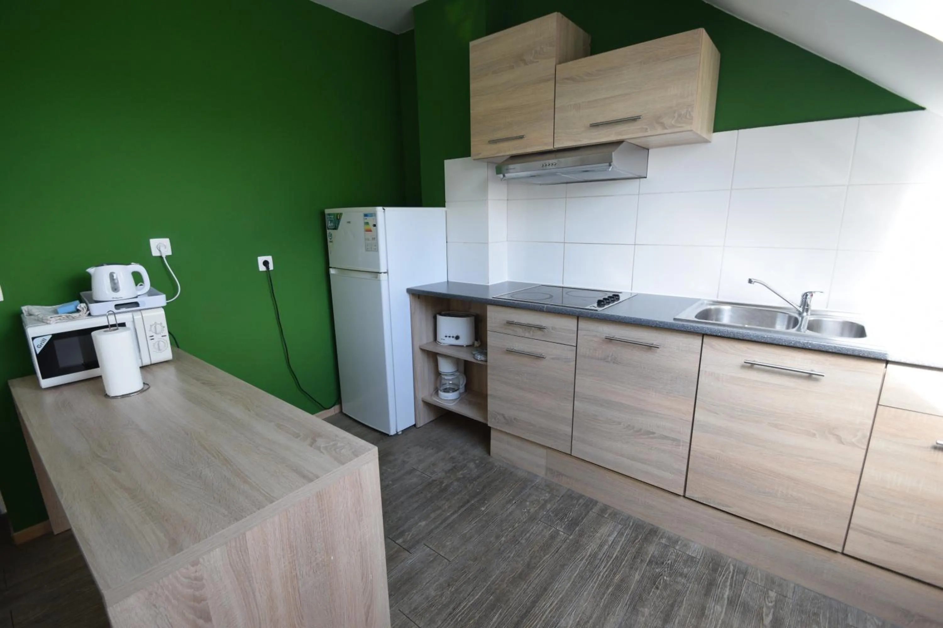 Kitchen or kitchenette in Budget Flats Brussels