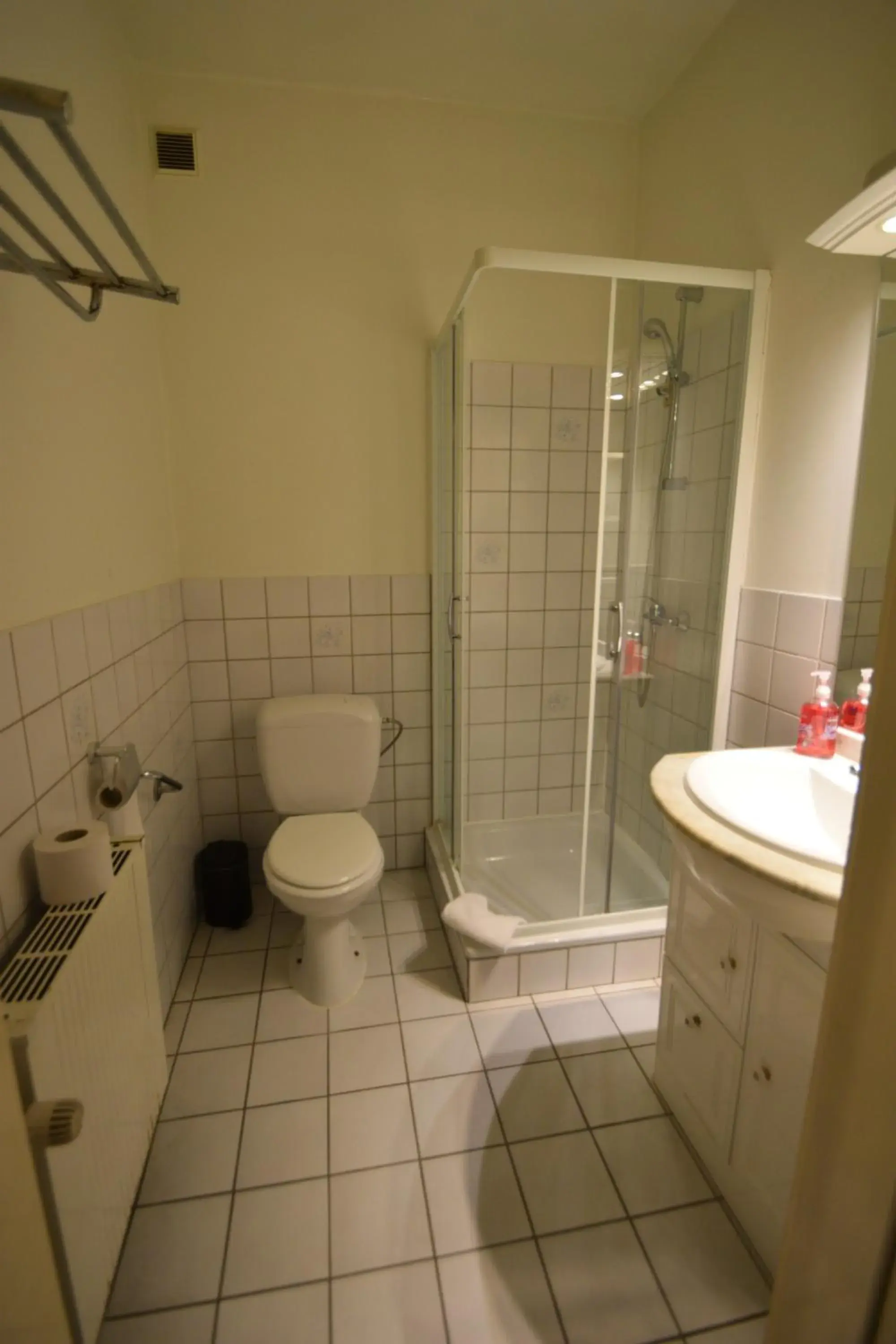 Shower in Budget Flats Brussels Shower in Budget Flats Brussels