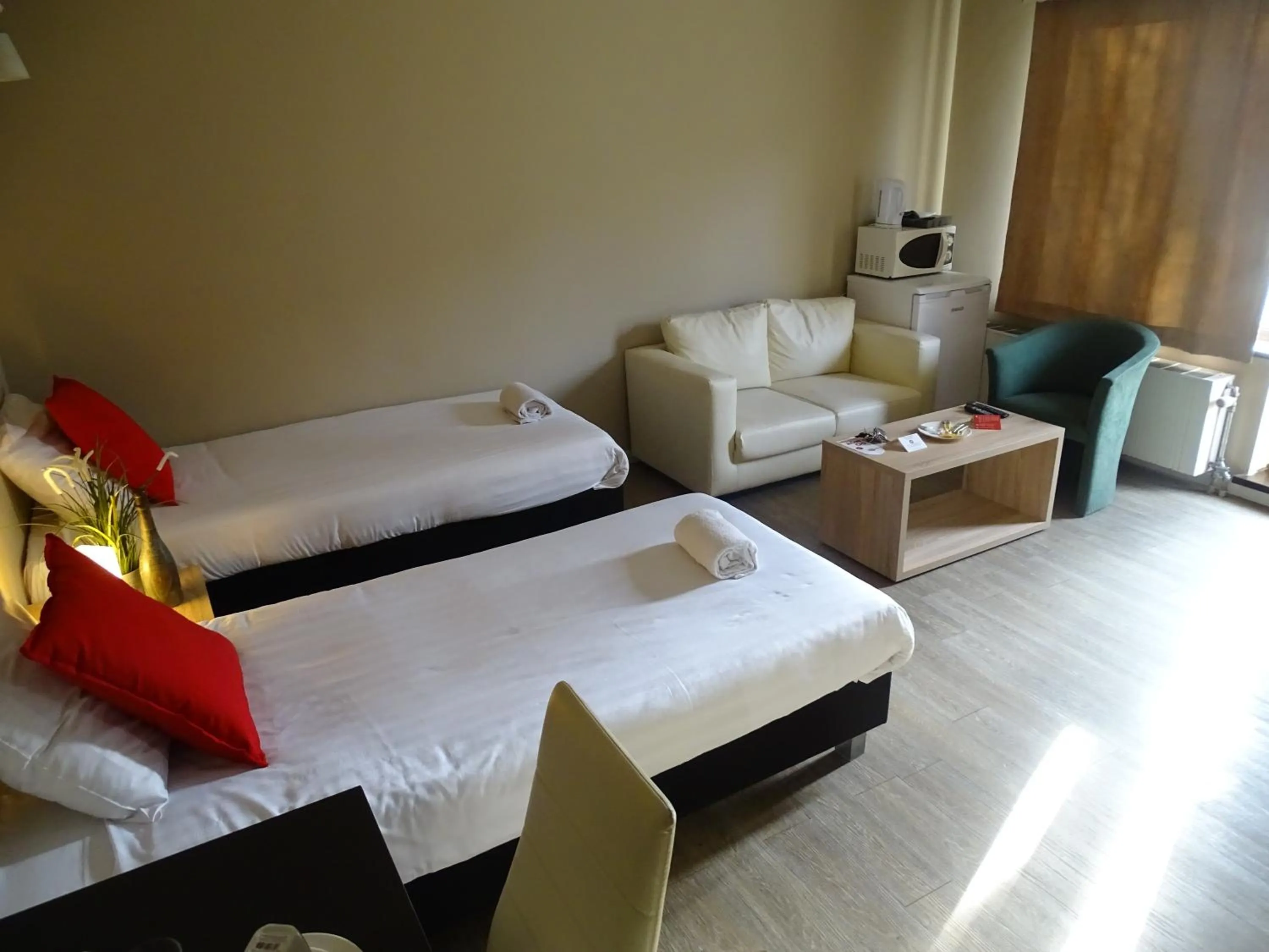 Bed in Budget Flats Brussels