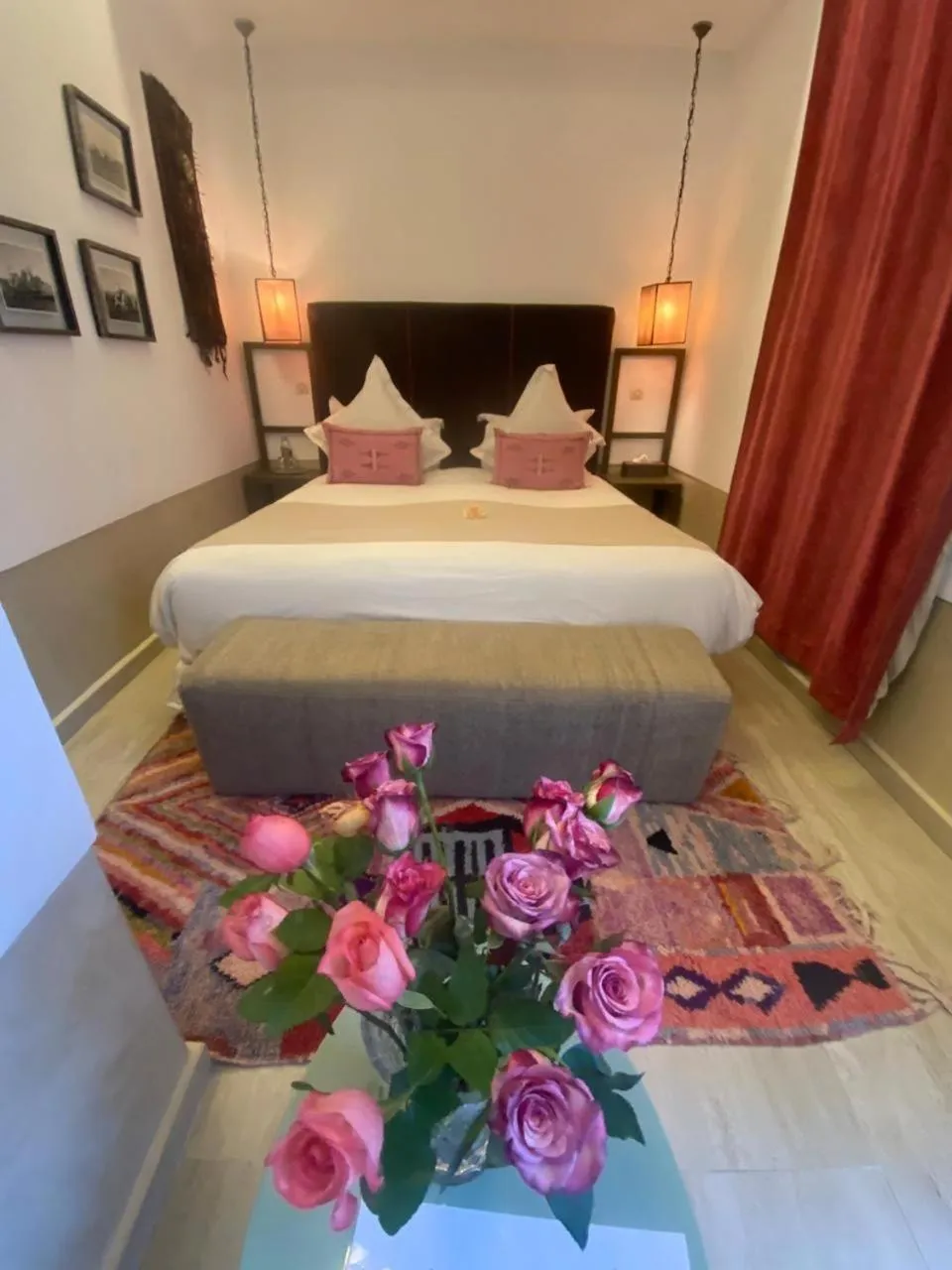 Bedroom, Bed in Riad Dar 73