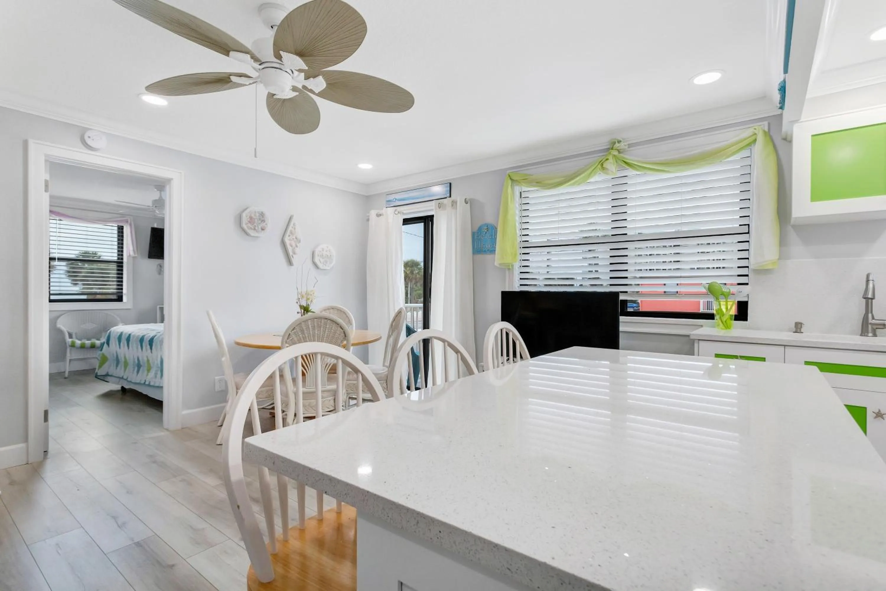 Dining area in Gulf Winds Resort by Travel Resort Services