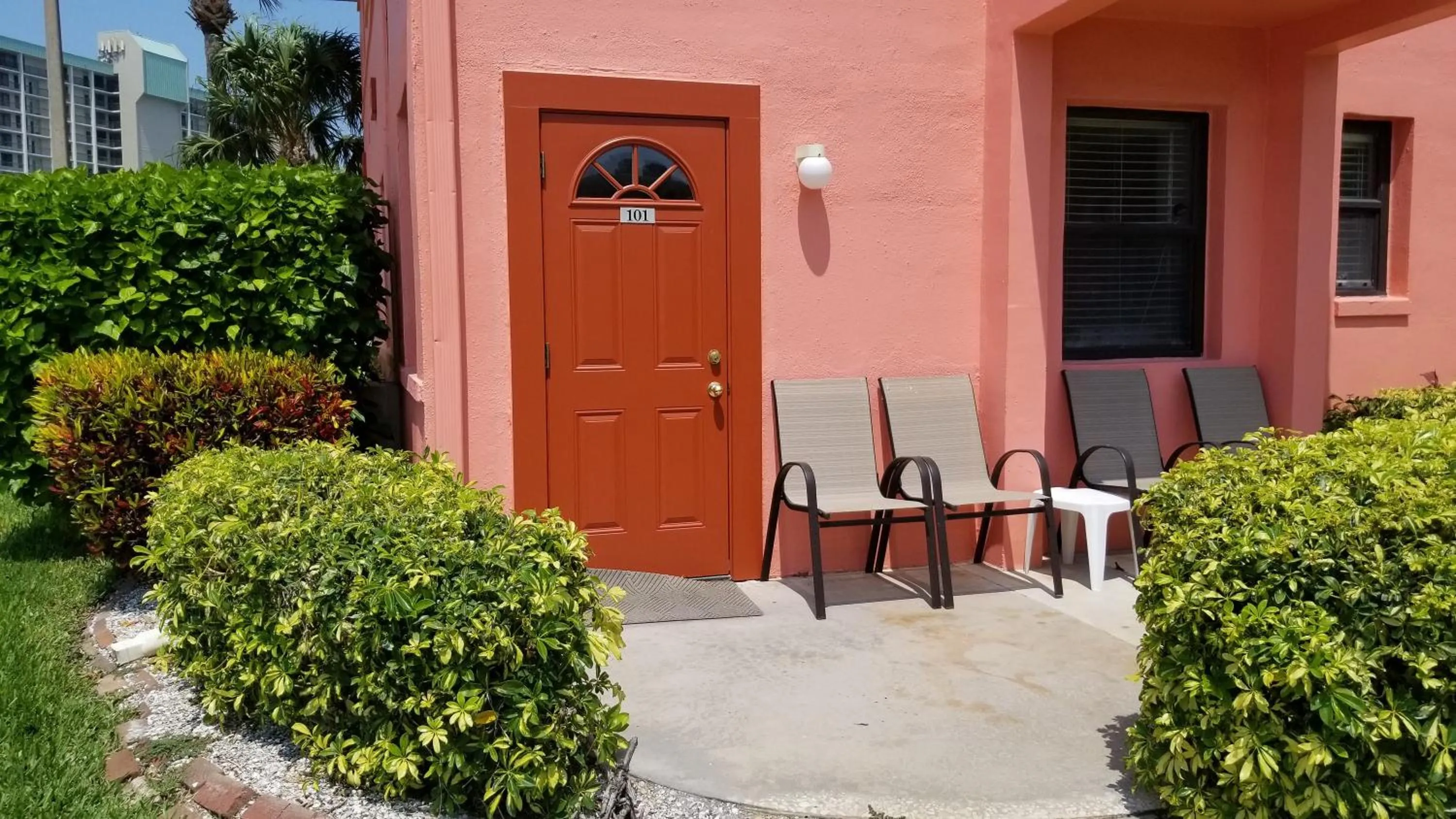 Patio in Gulf Winds Resort by Travel Resort Services