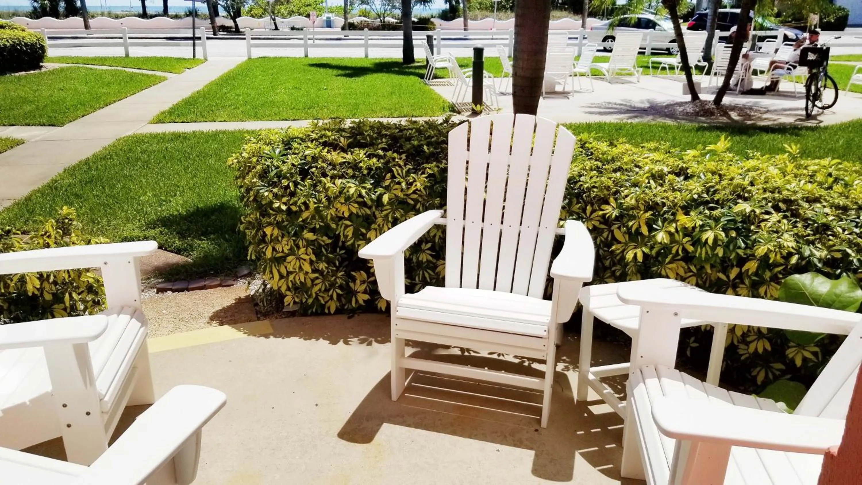 Patio in Gulf Winds Resort by Travel Resort Services