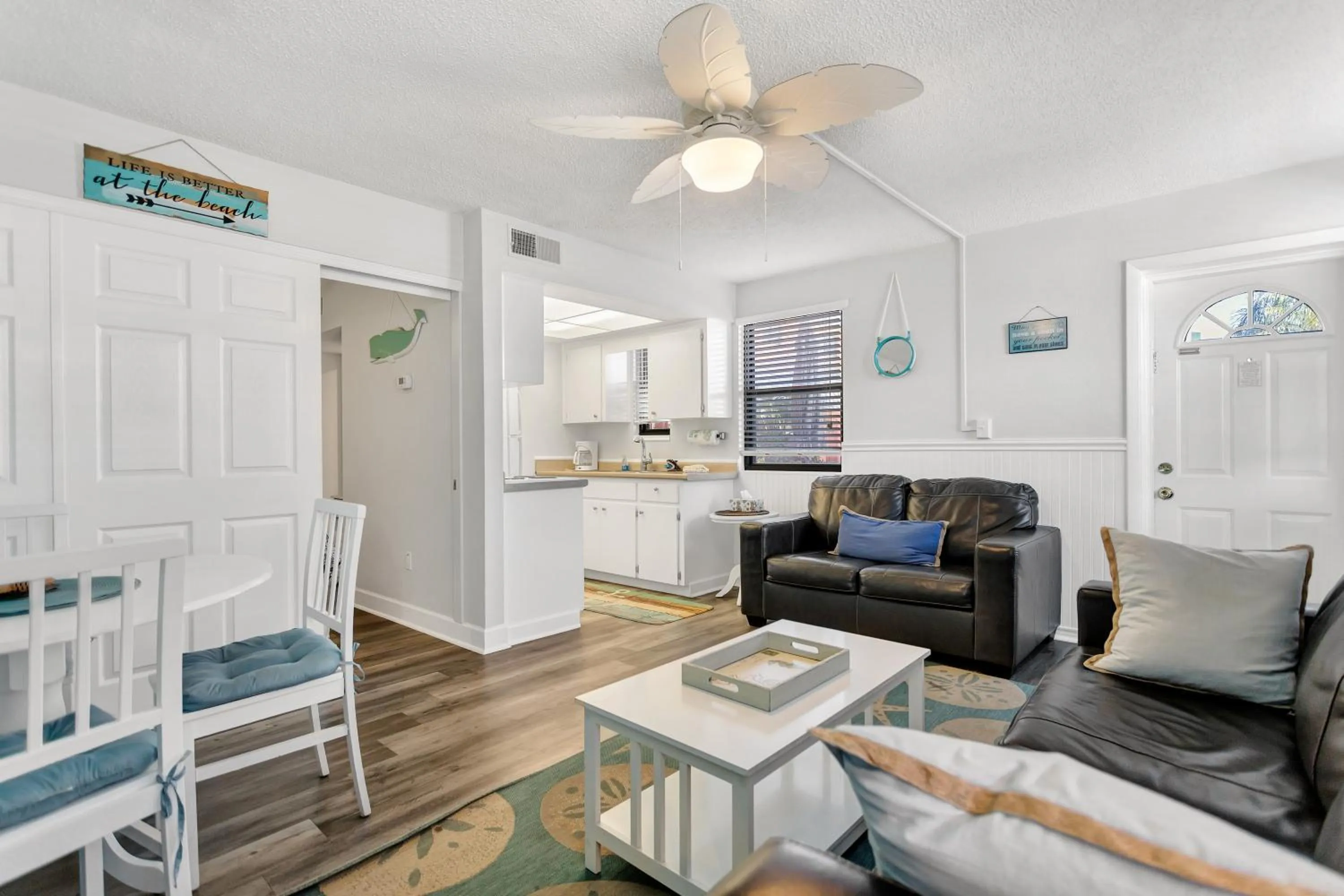 Living room in Gulf Winds Resort by Travel Resort Services