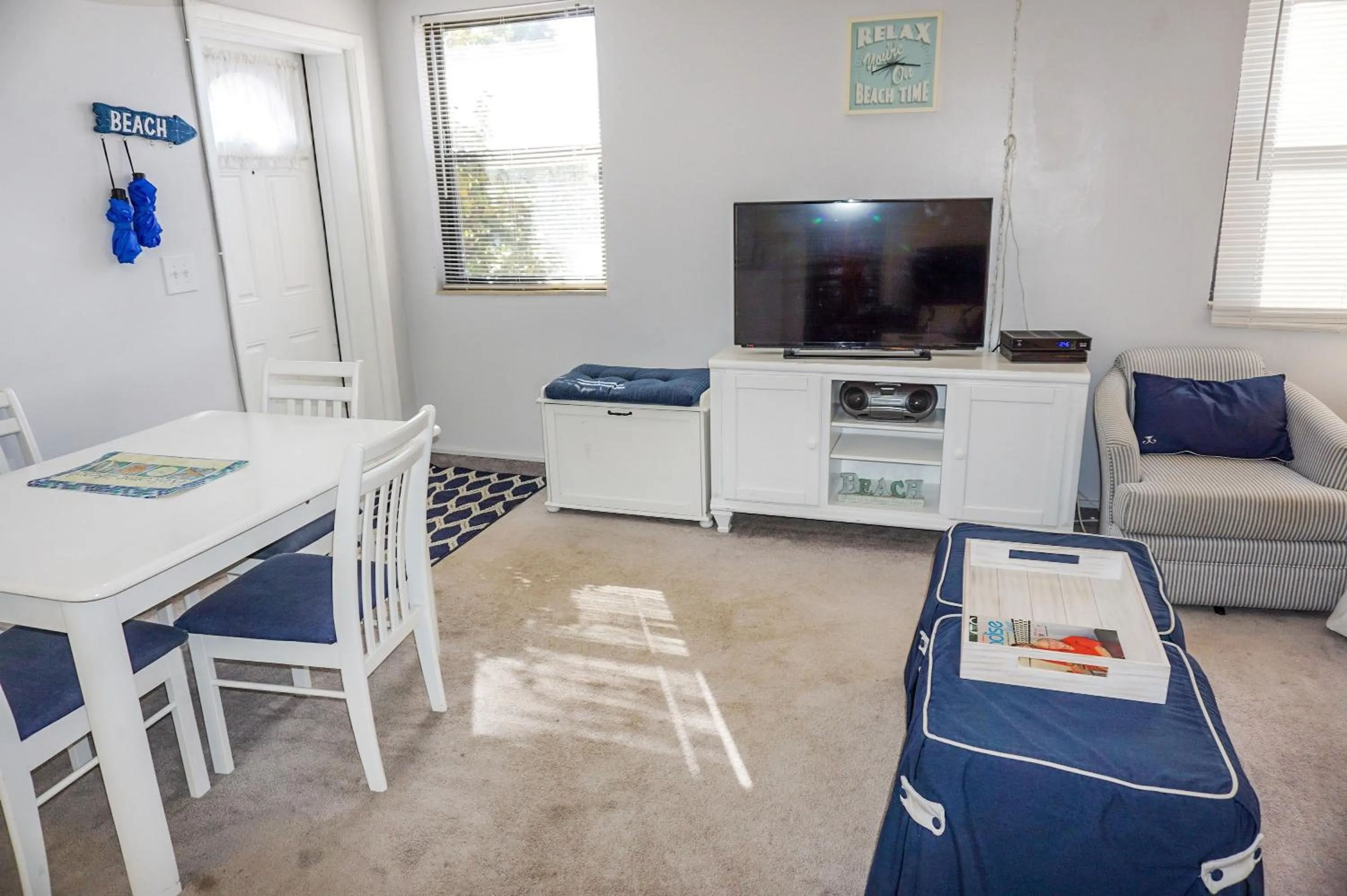 Living room in Gulf Winds Resort by Travel Resort Services