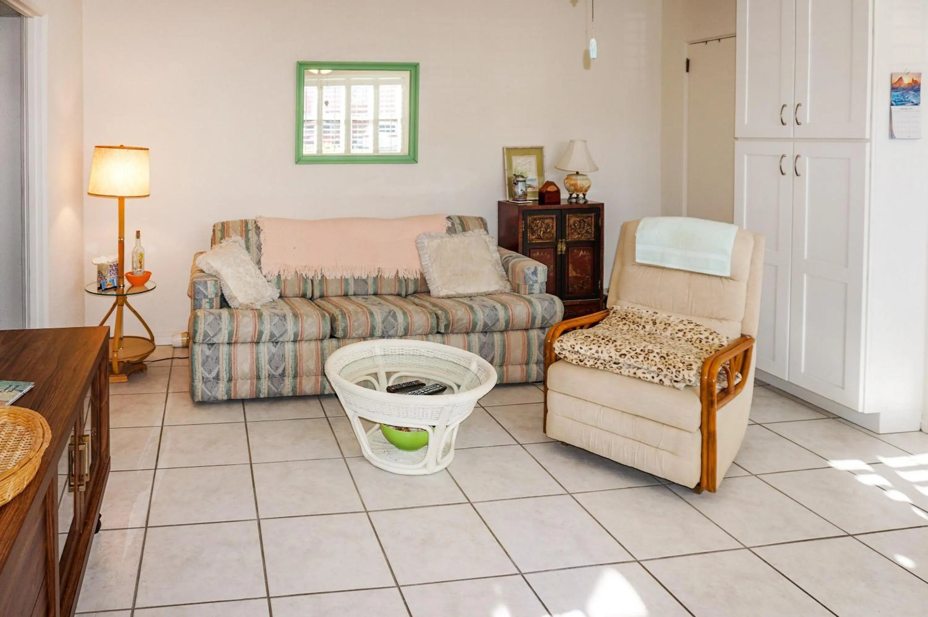 Living room in Gulf Winds Resort by Travel Resort Services