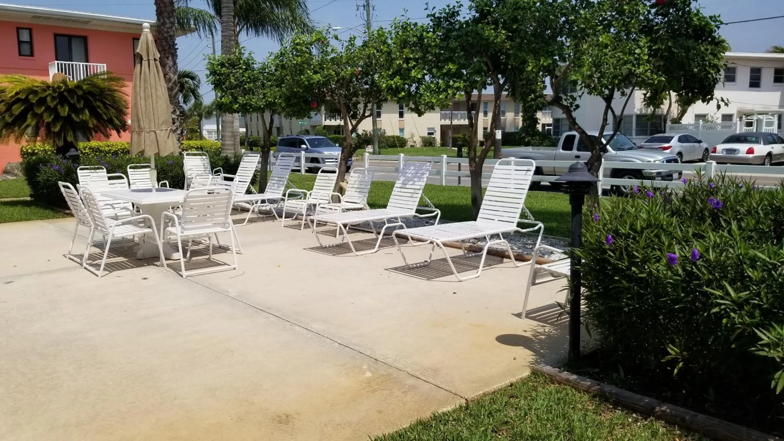 Patio in Gulf Winds Resort by Travel Resort Services