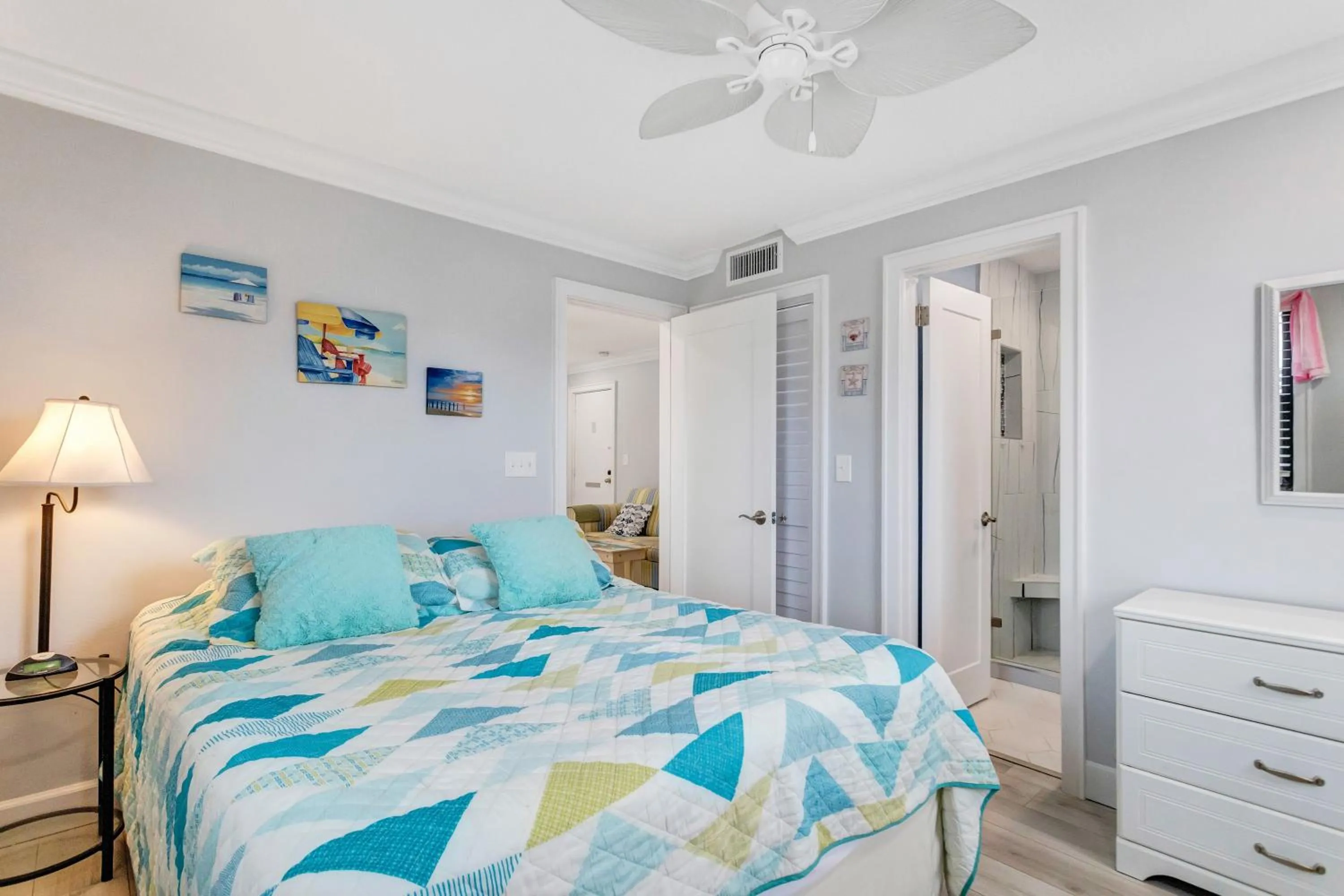 Bedroom in Gulf Winds Resort by Travel Resort Services