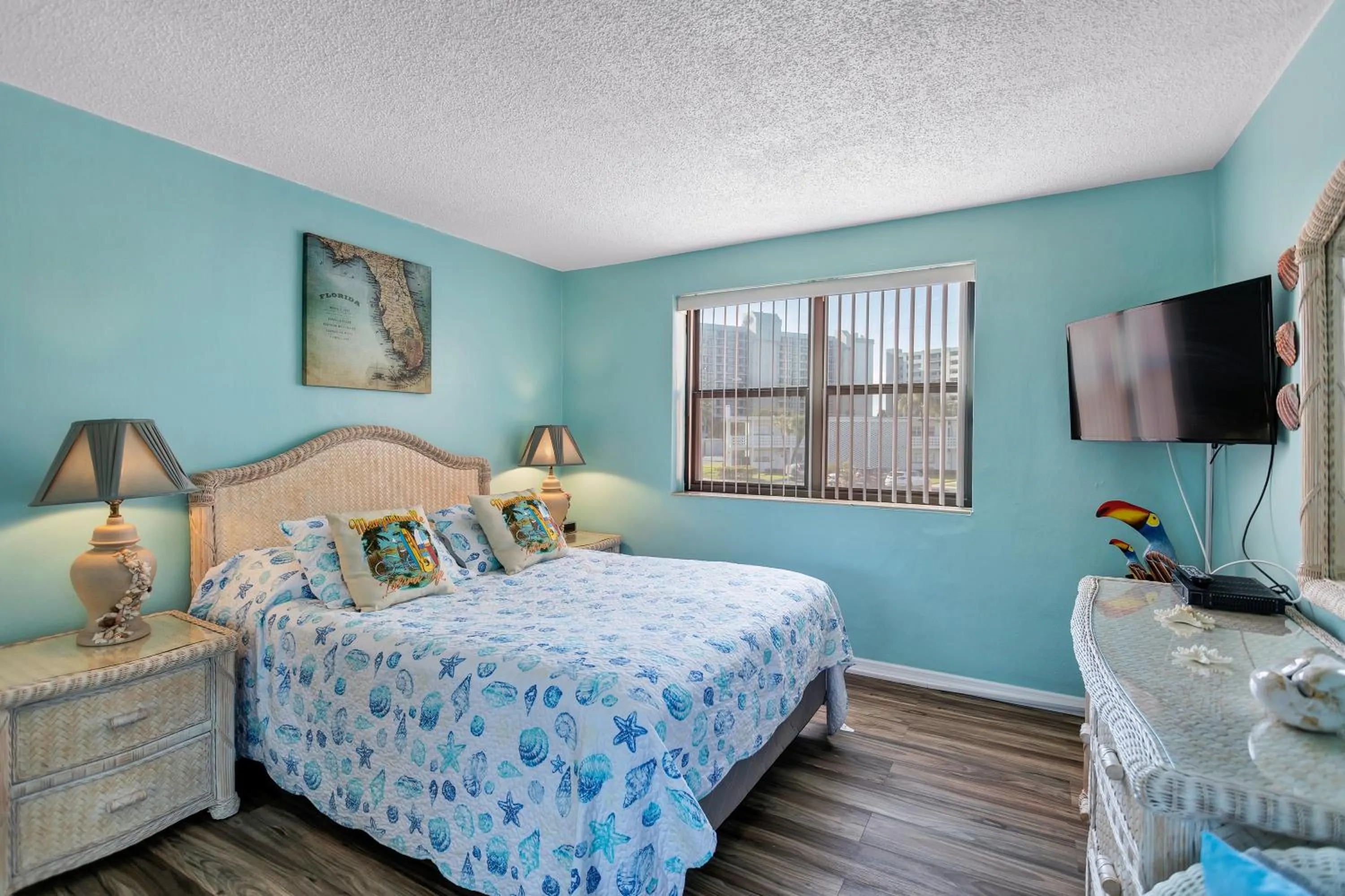 Bedroom in Gulf Winds Resort by Travel Resort Services