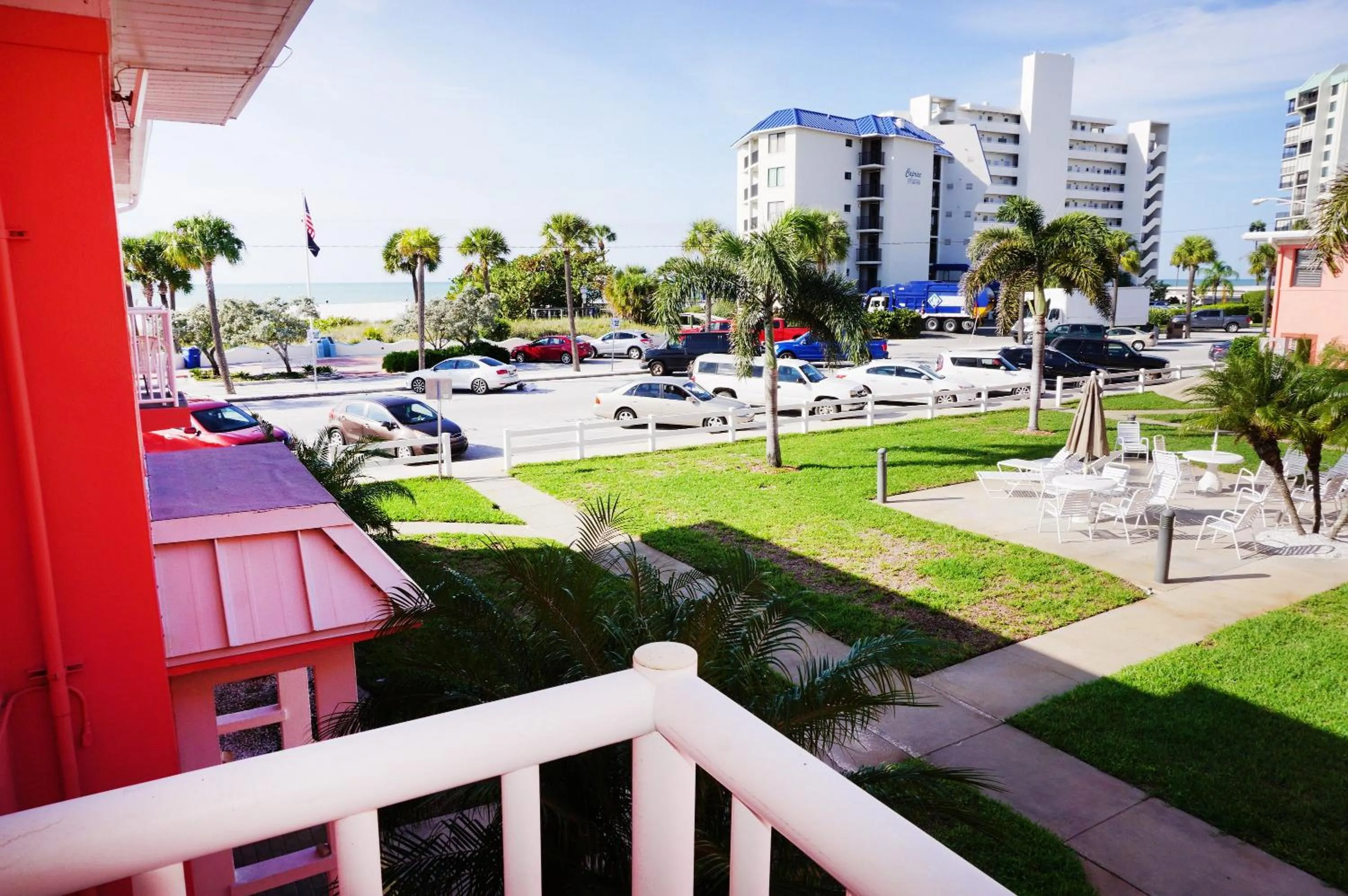 Balcony/Terrace in Gulf Winds Resort by Travel Resort Services