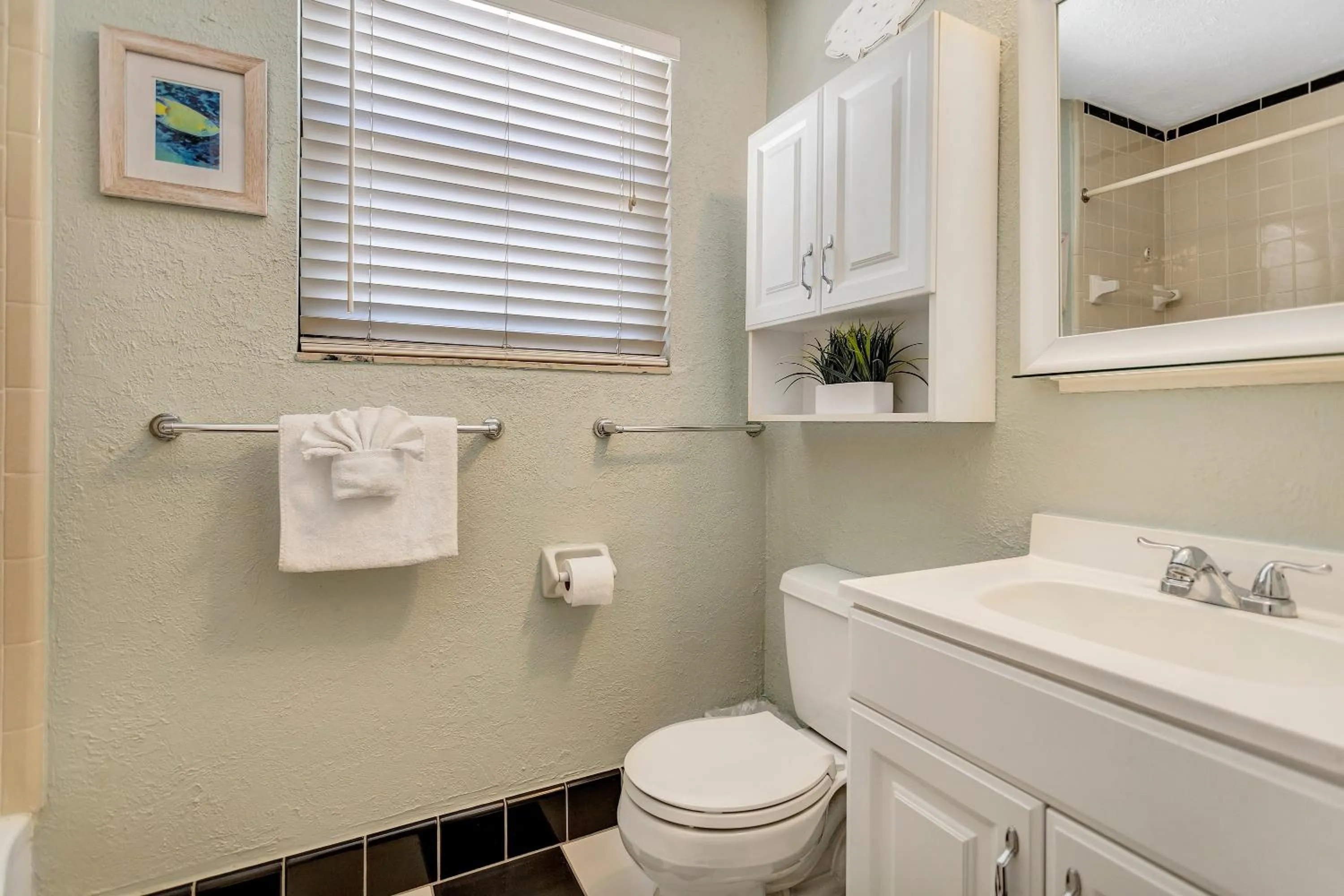Bathroom in Gulf Winds Resort by Travel Resort Services