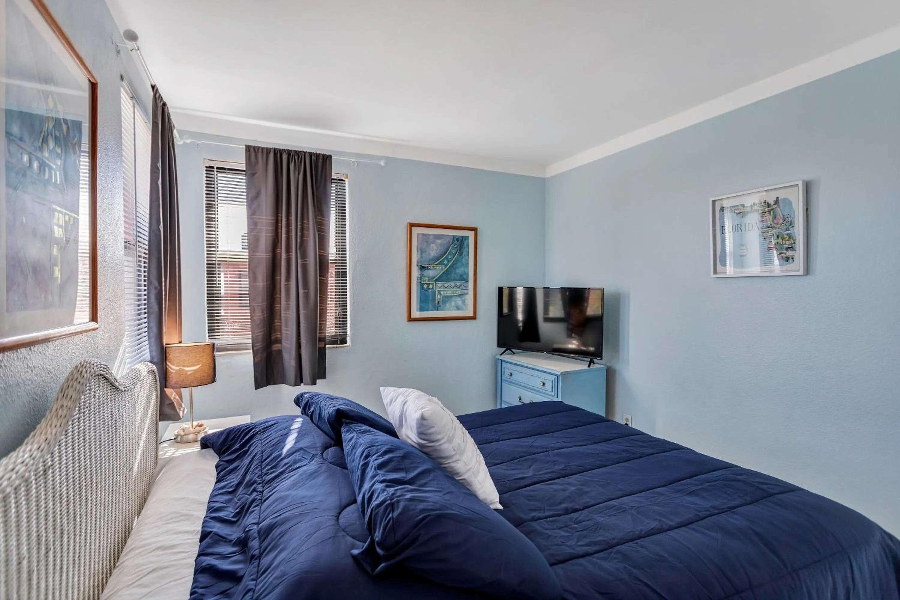 Bedroom in Gulf Winds Resort by Travel Resort Services