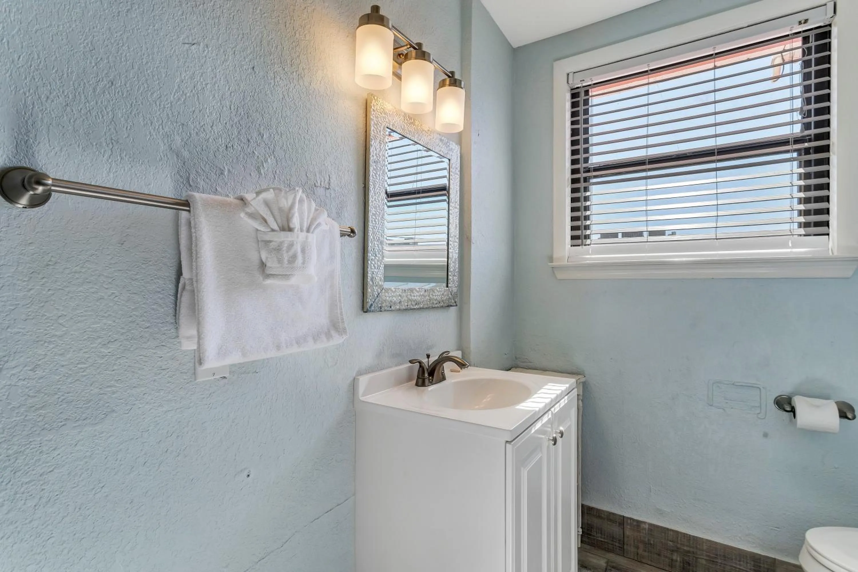 Bathroom in Gulf Winds Resort by Travel Resort Services