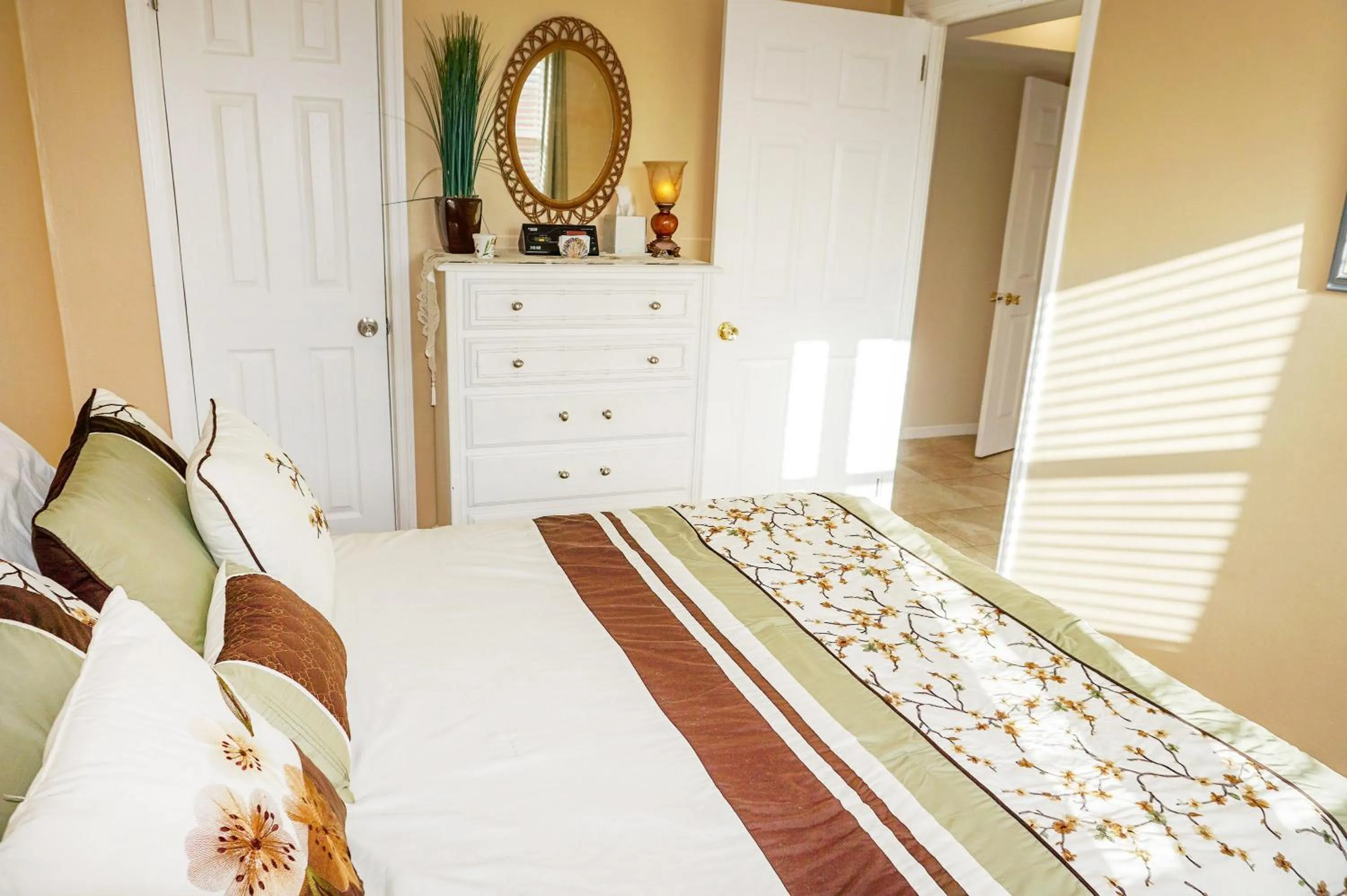 Bedroom in Gulf Winds Resort by Travel Resort Services