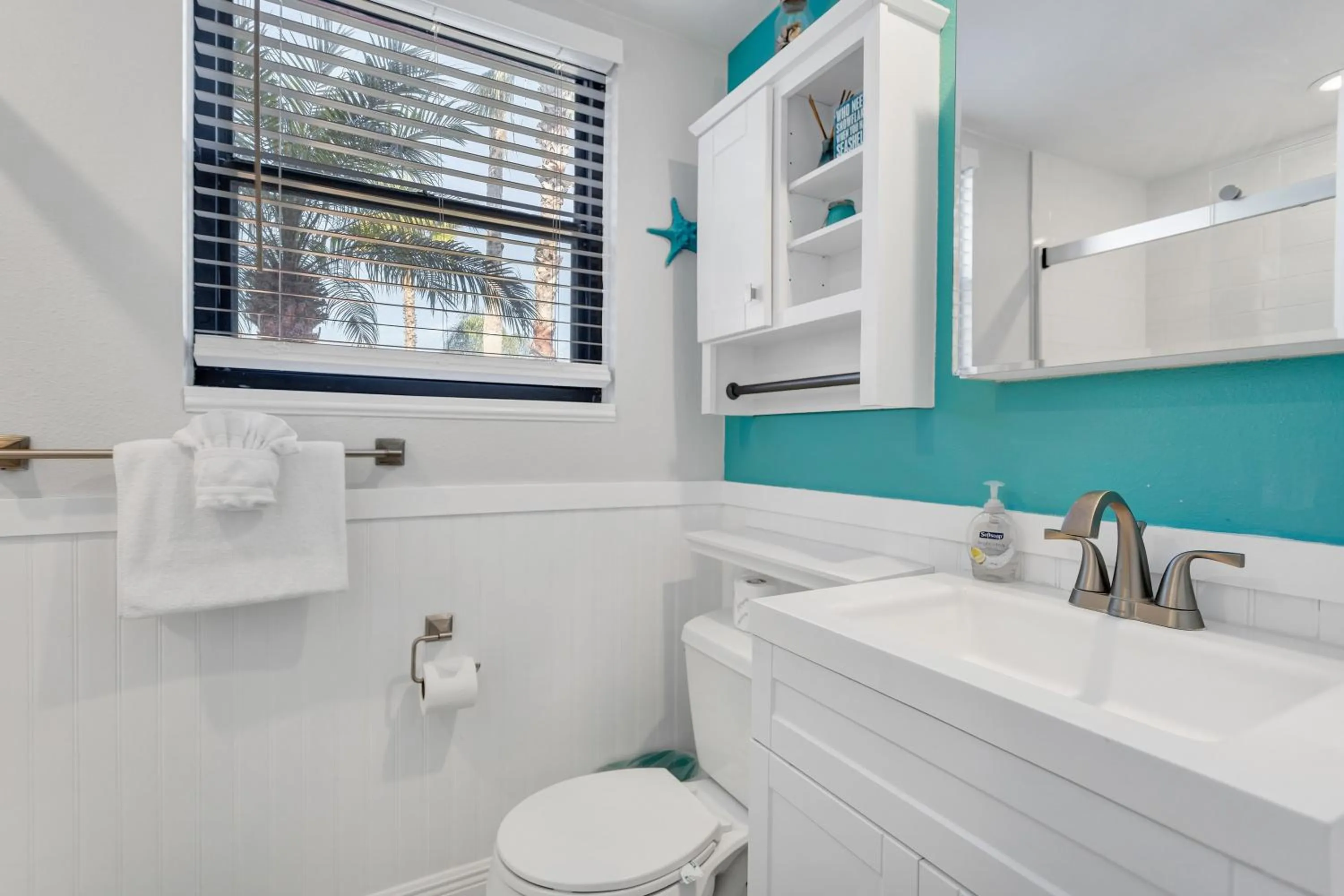 Bathroom in Gulf Winds Resort by Travel Resort Services