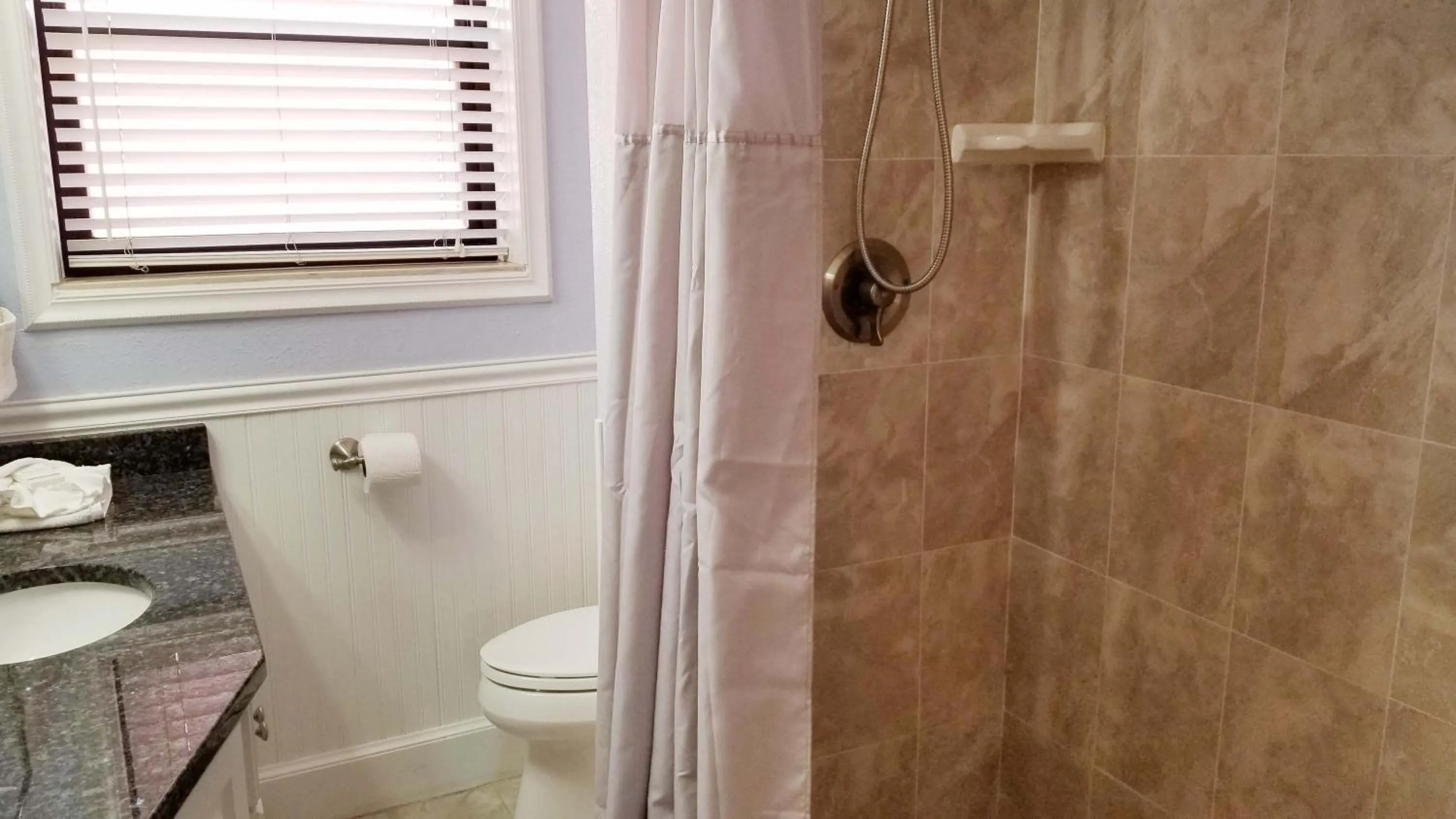 Bathroom in Gulf Winds Resort by Travel Resort Services