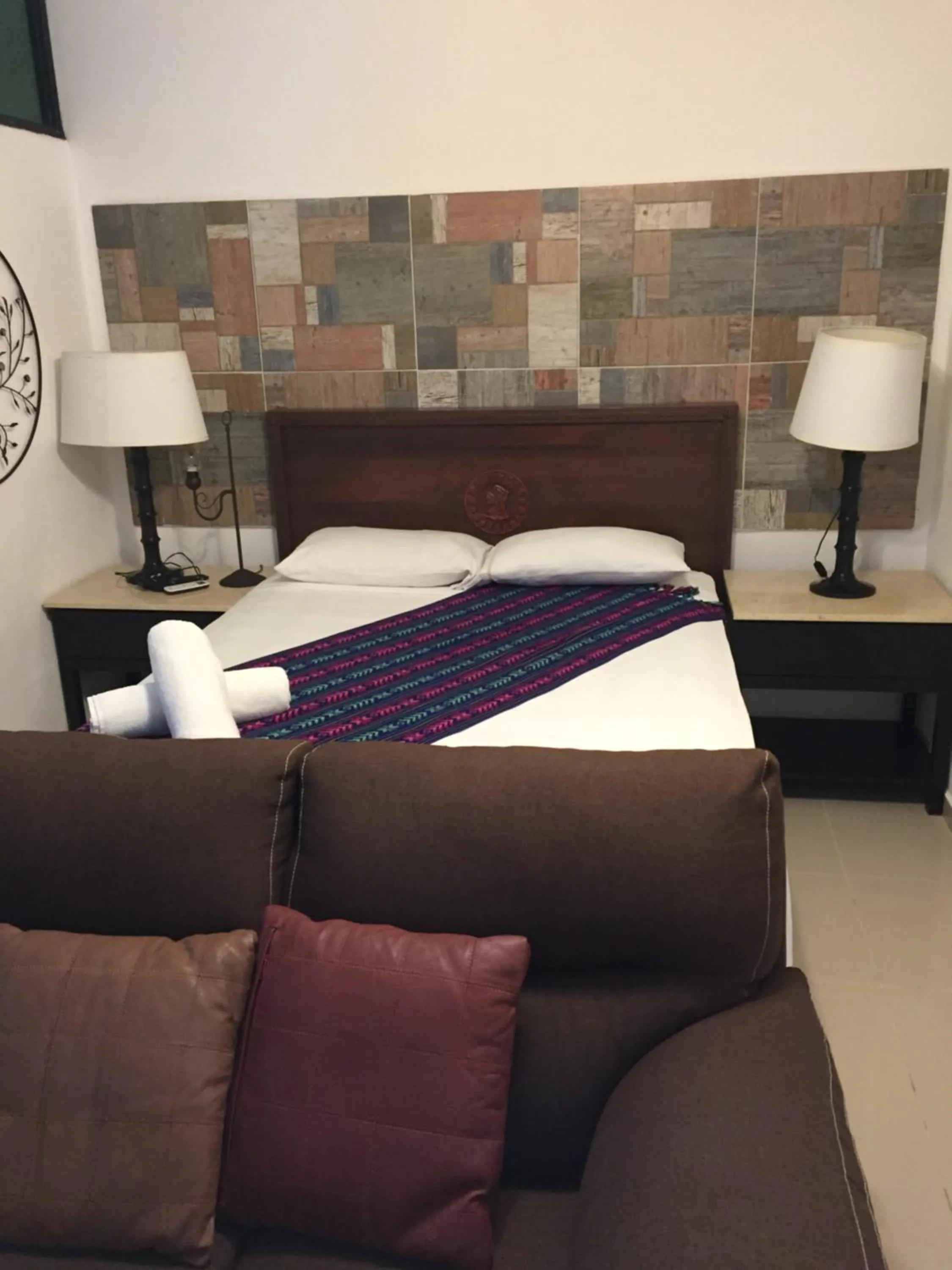 Bed in Buenos Días Guest House