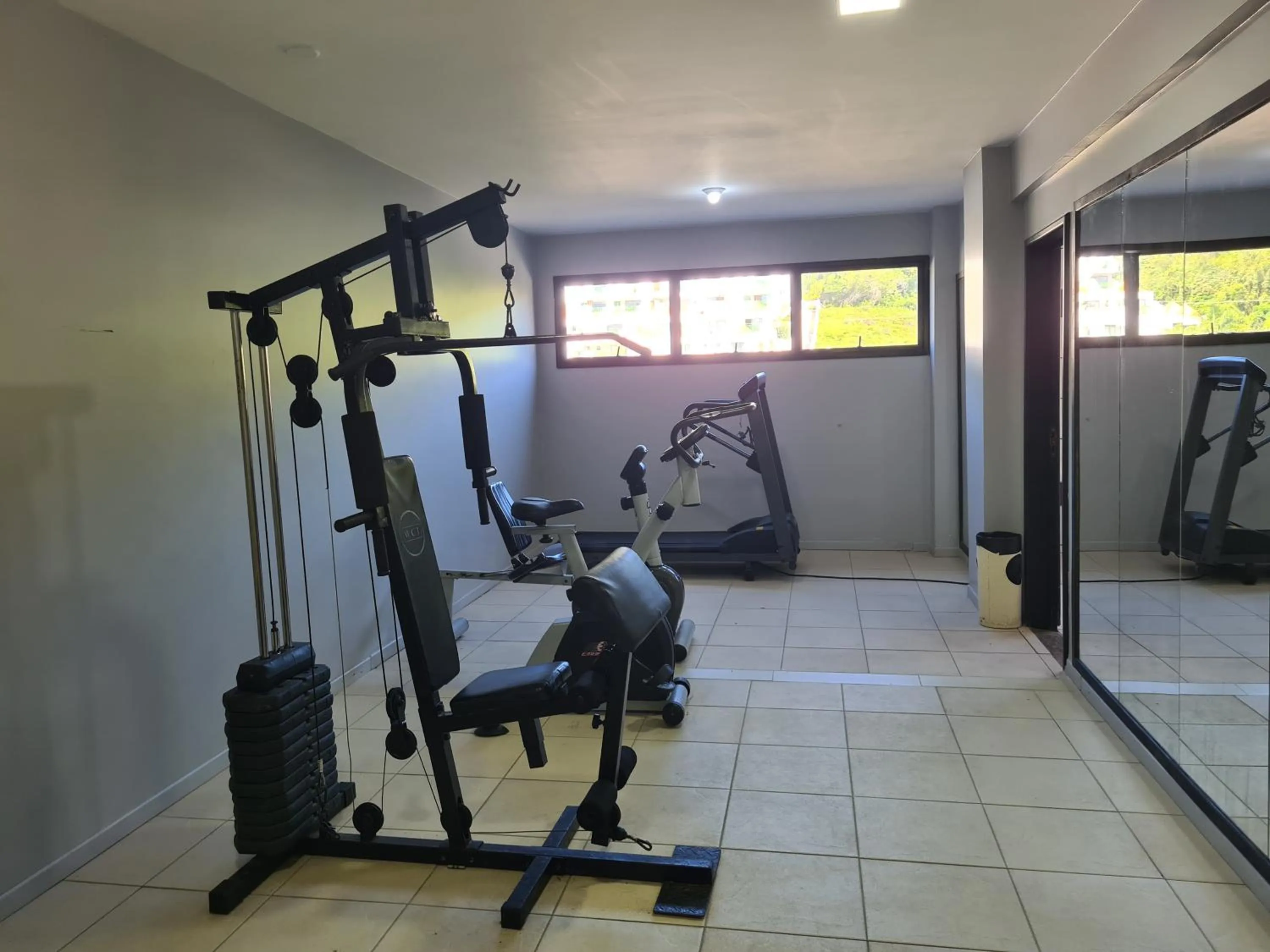Fitness centre/facilities in Praia Brava Hotel