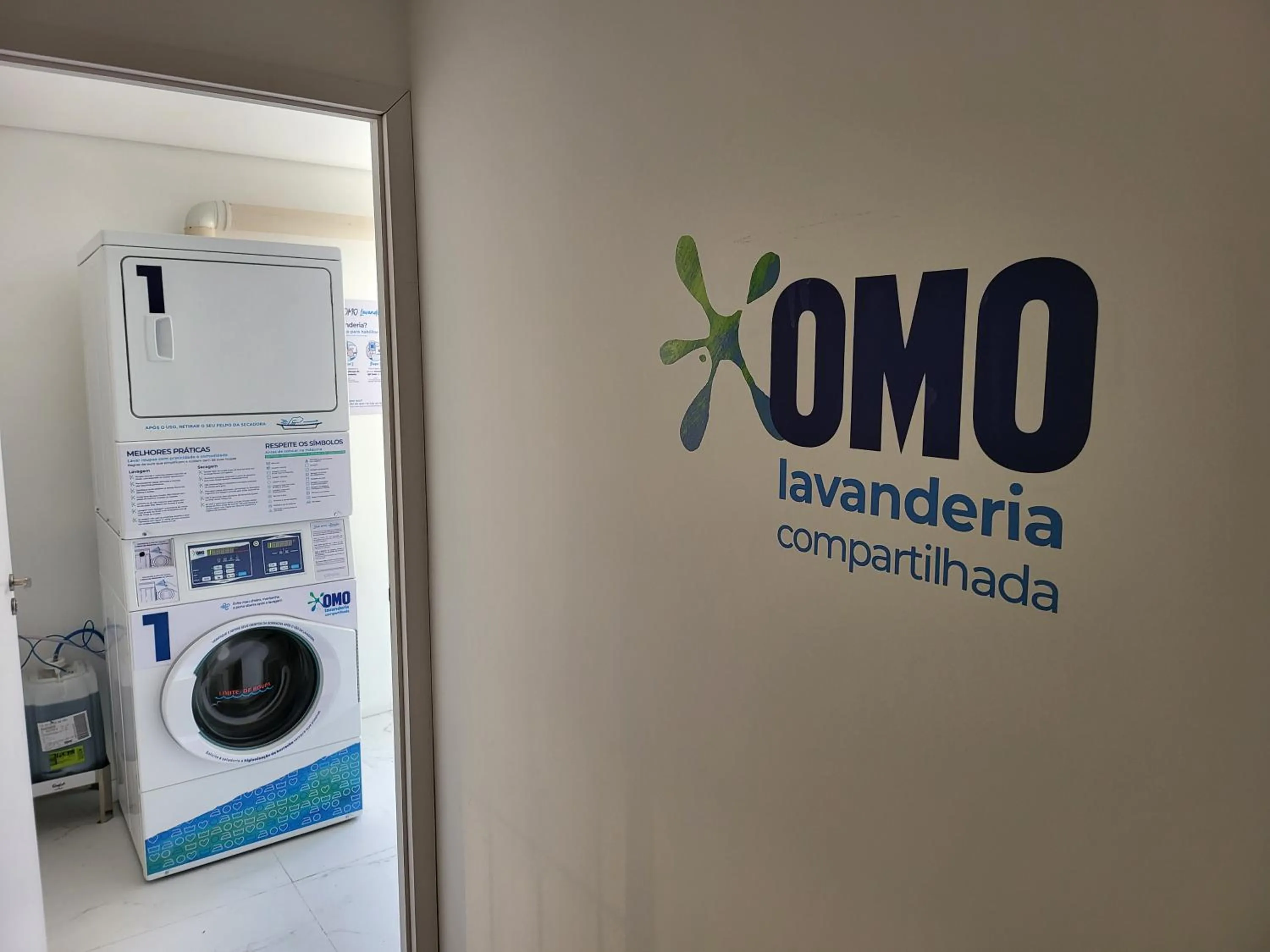 washing machine in Praia Brava Hotel
