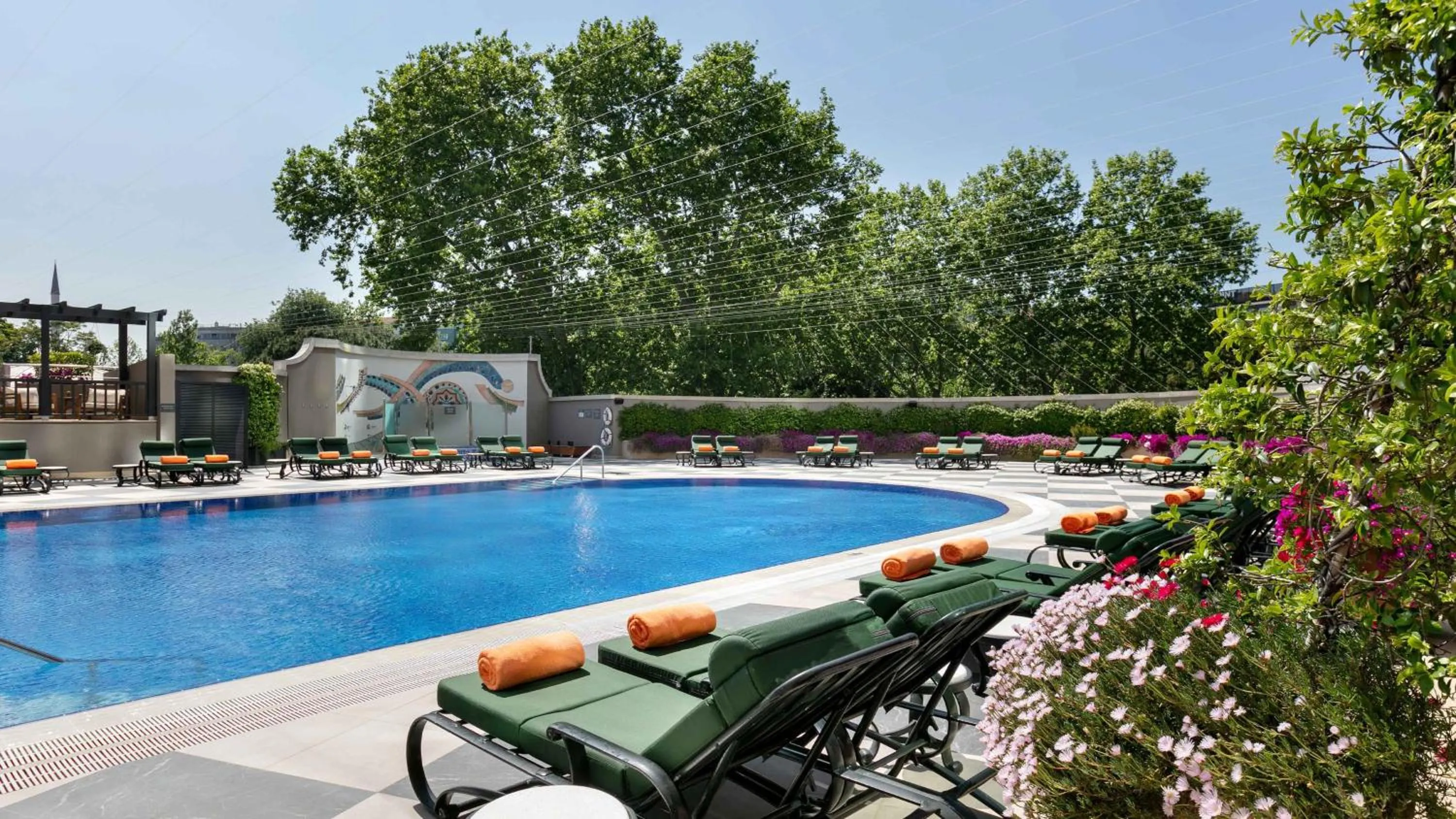 Swimming pool in InterContinental Istanbul by IHG
