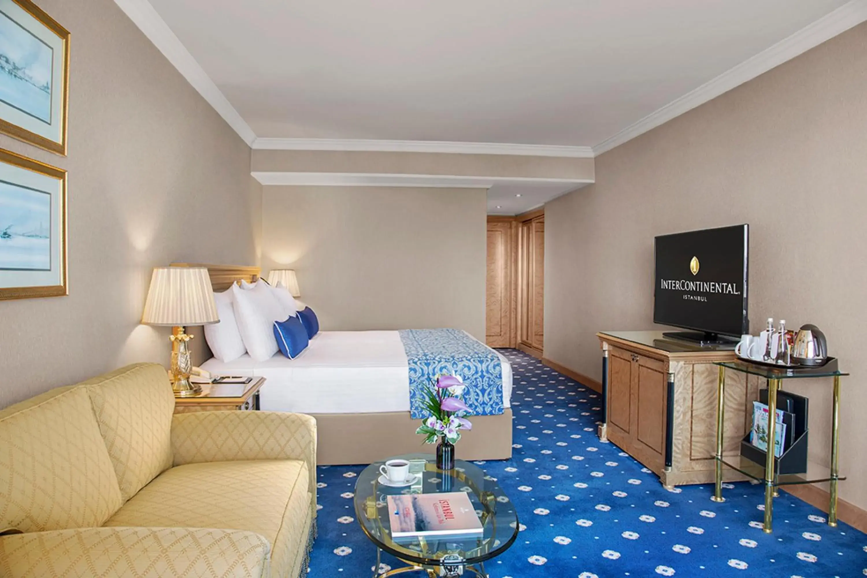 Bed in InterContinental Istanbul by IHG Bed in InterContinental Istanbul by IHG