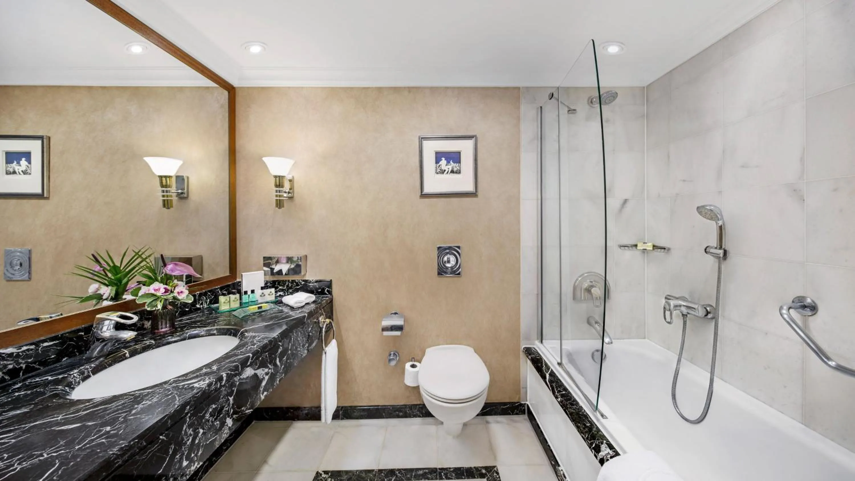 Bathroom in InterContinental Istanbul by IHG