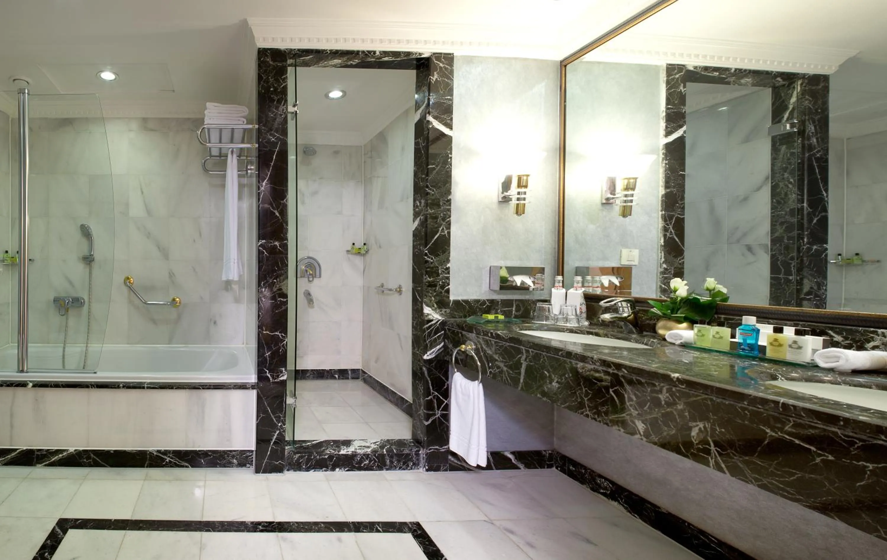 Shower in InterContinental Istanbul by IHG