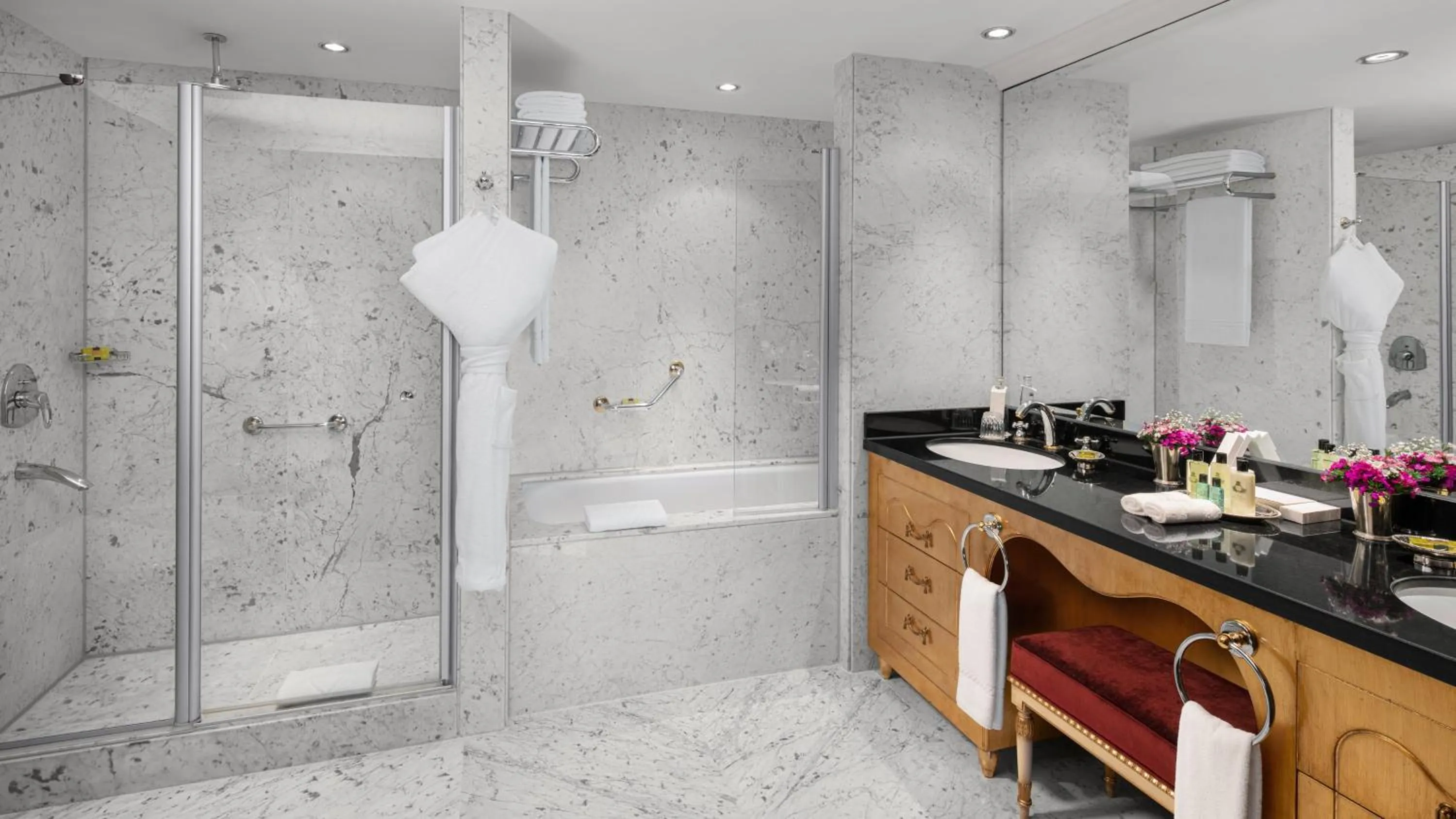 Bathroom in InterContinental Istanbul by IHG