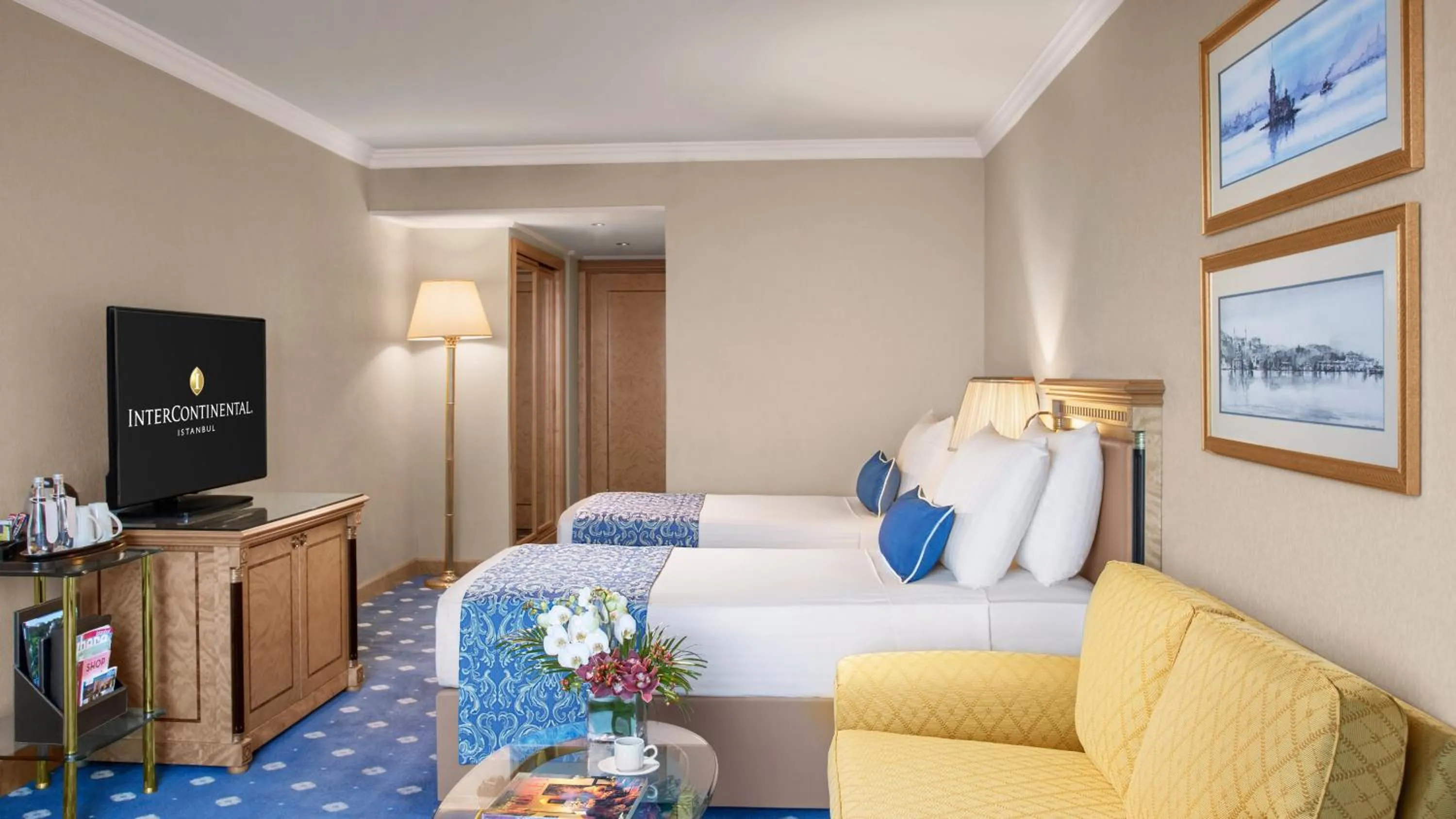 Photo of the whole room, Bed in InterContinental Istanbul by IHG