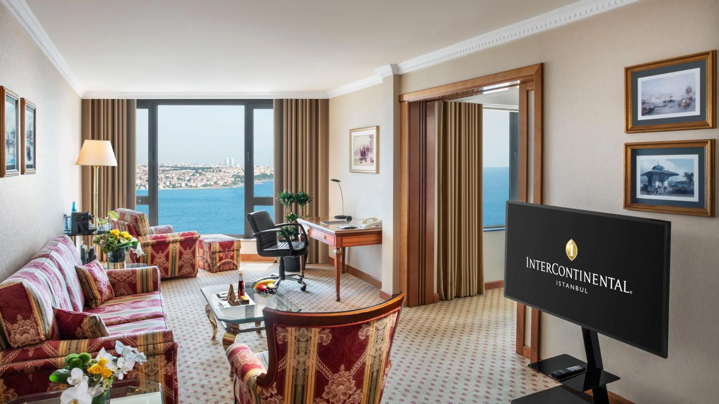 Bedroom in InterContinental Istanbul by IHG