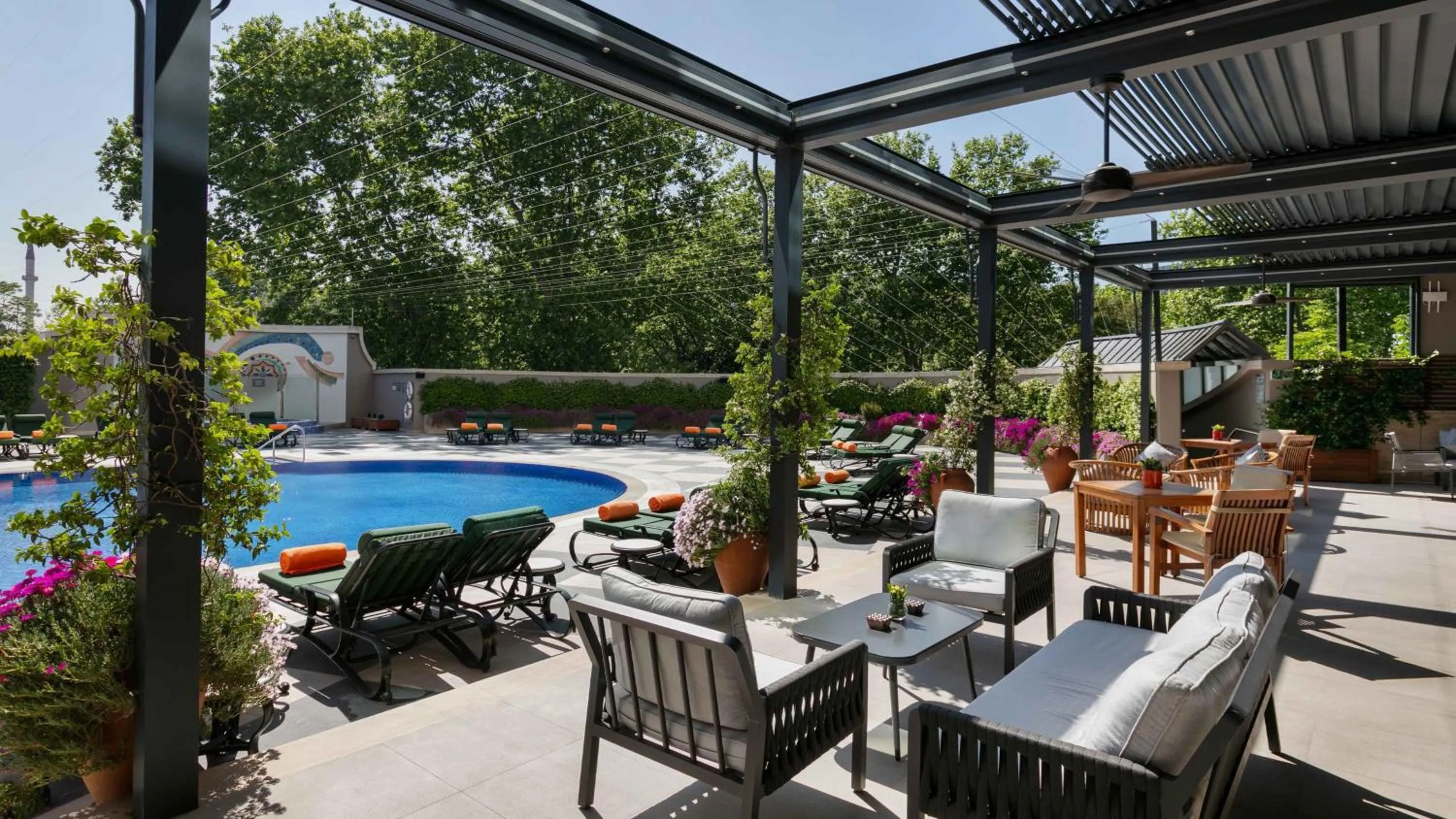 Swimming pool in InterContinental Istanbul by IHG