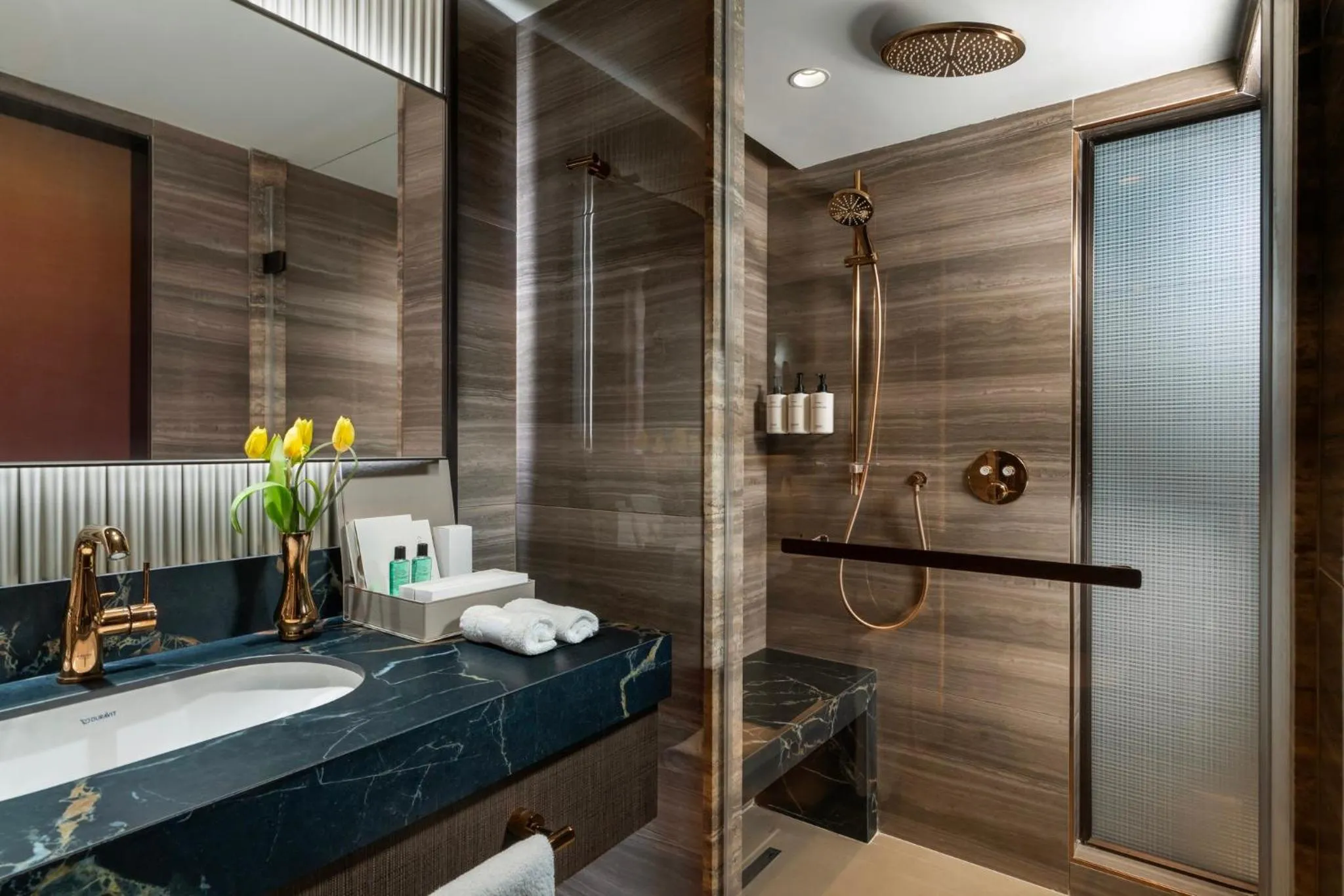 Bathroom in InterContinental Istanbul by IHG