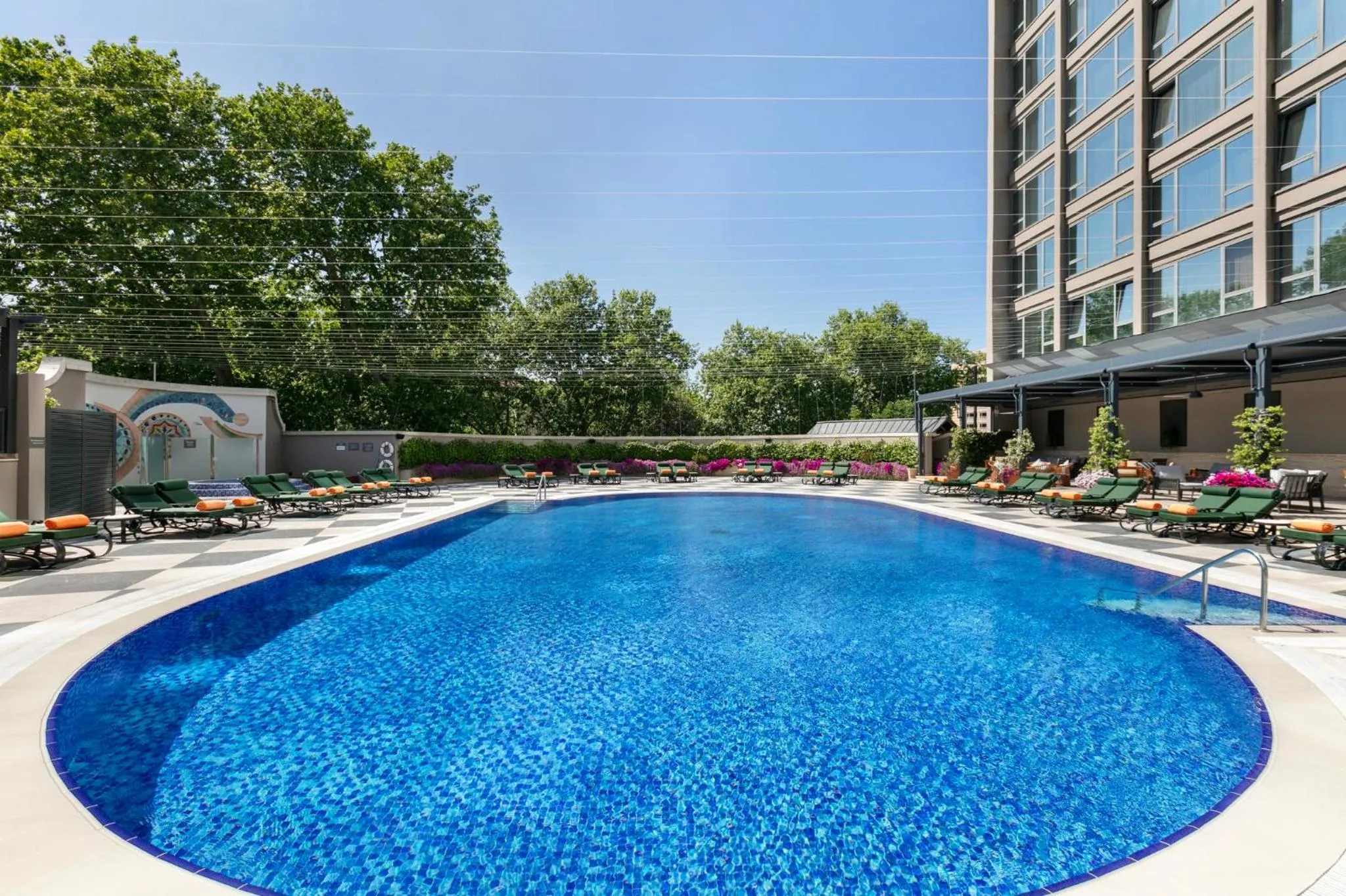 Swimming pool in InterContinental Istanbul by IHG