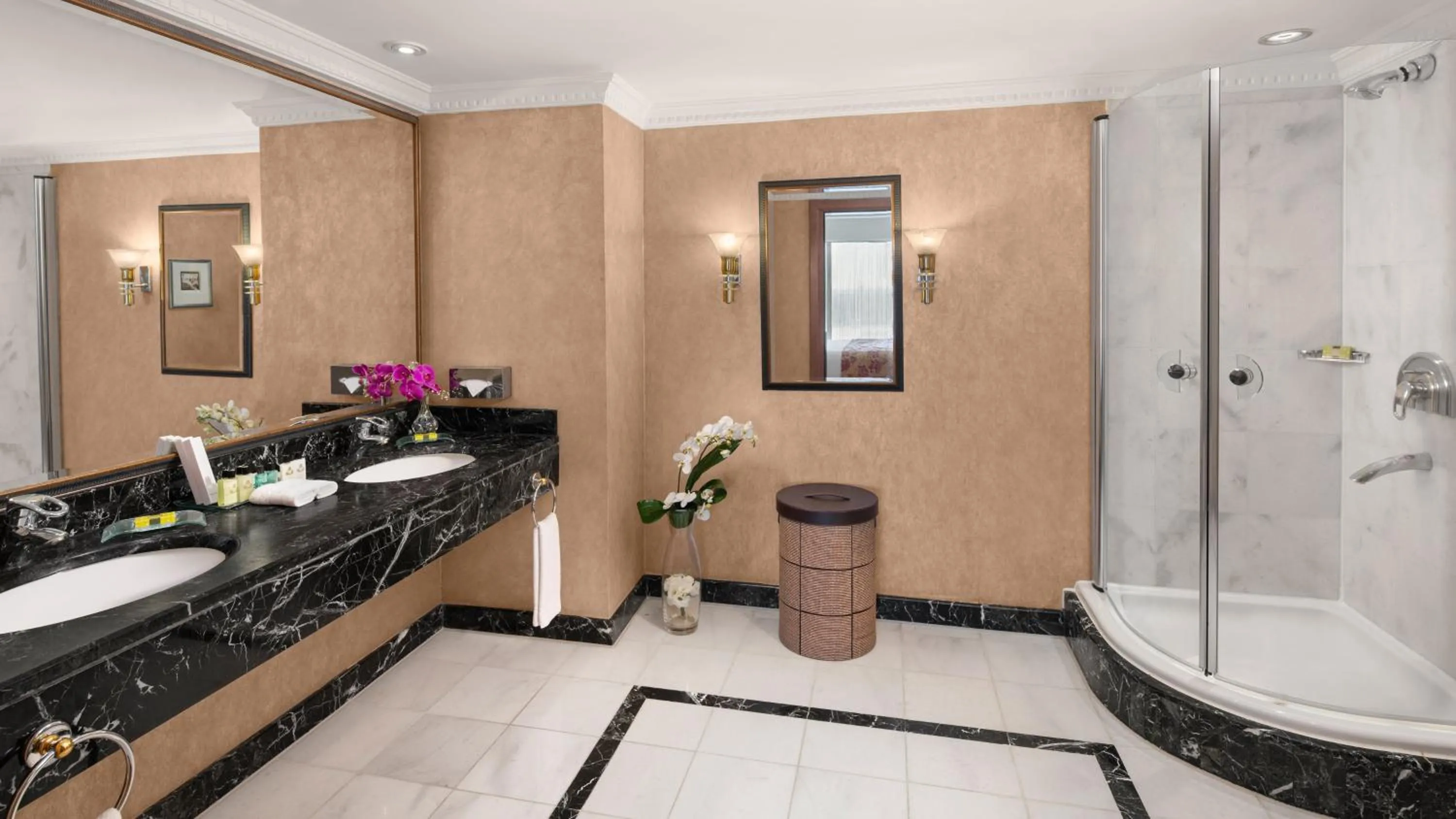 Bathroom in InterContinental Istanbul by IHG